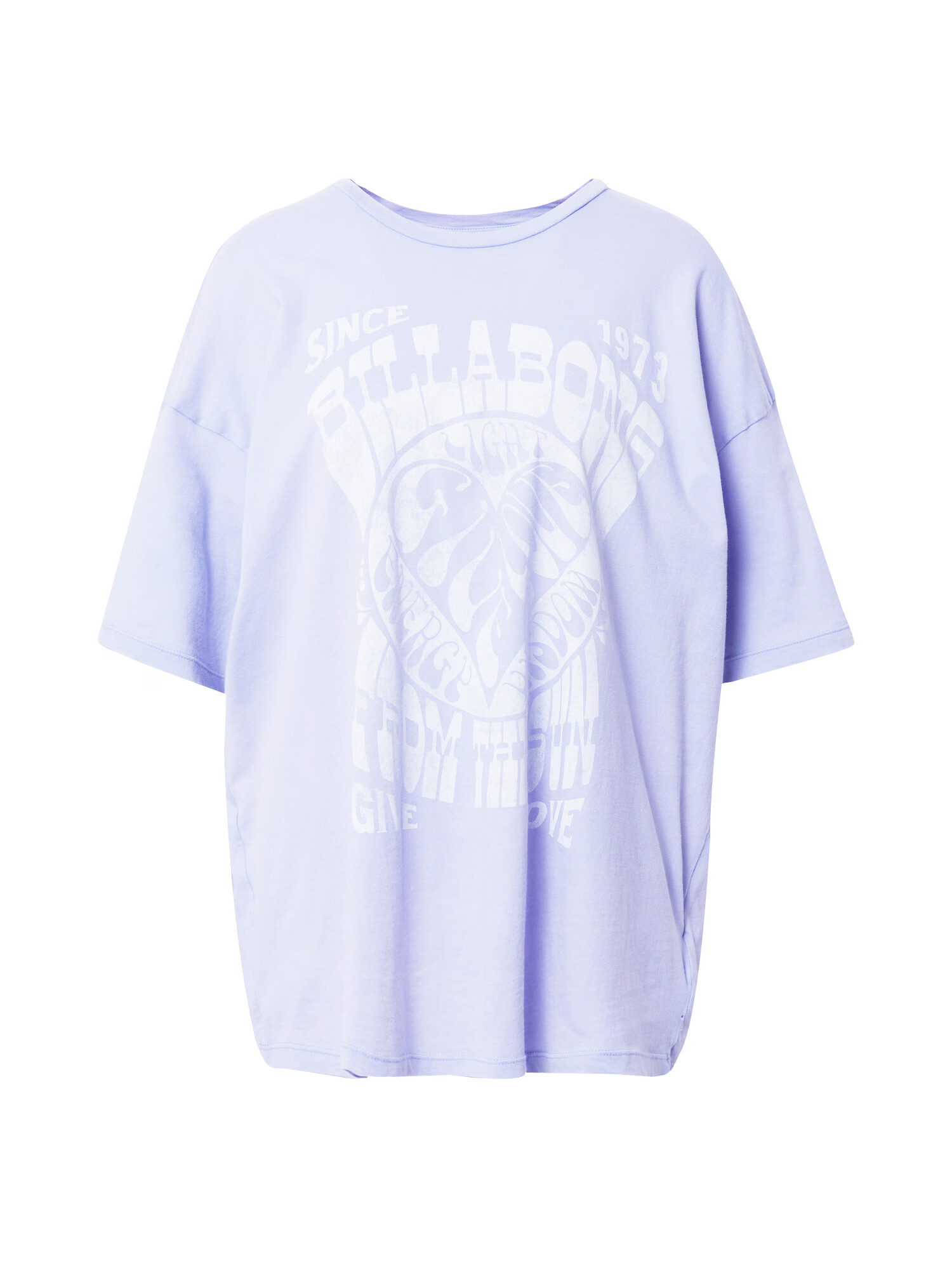 BILLABONG Tricou 'GIVE LOVE' albastru deschis / alb - Pled.ro