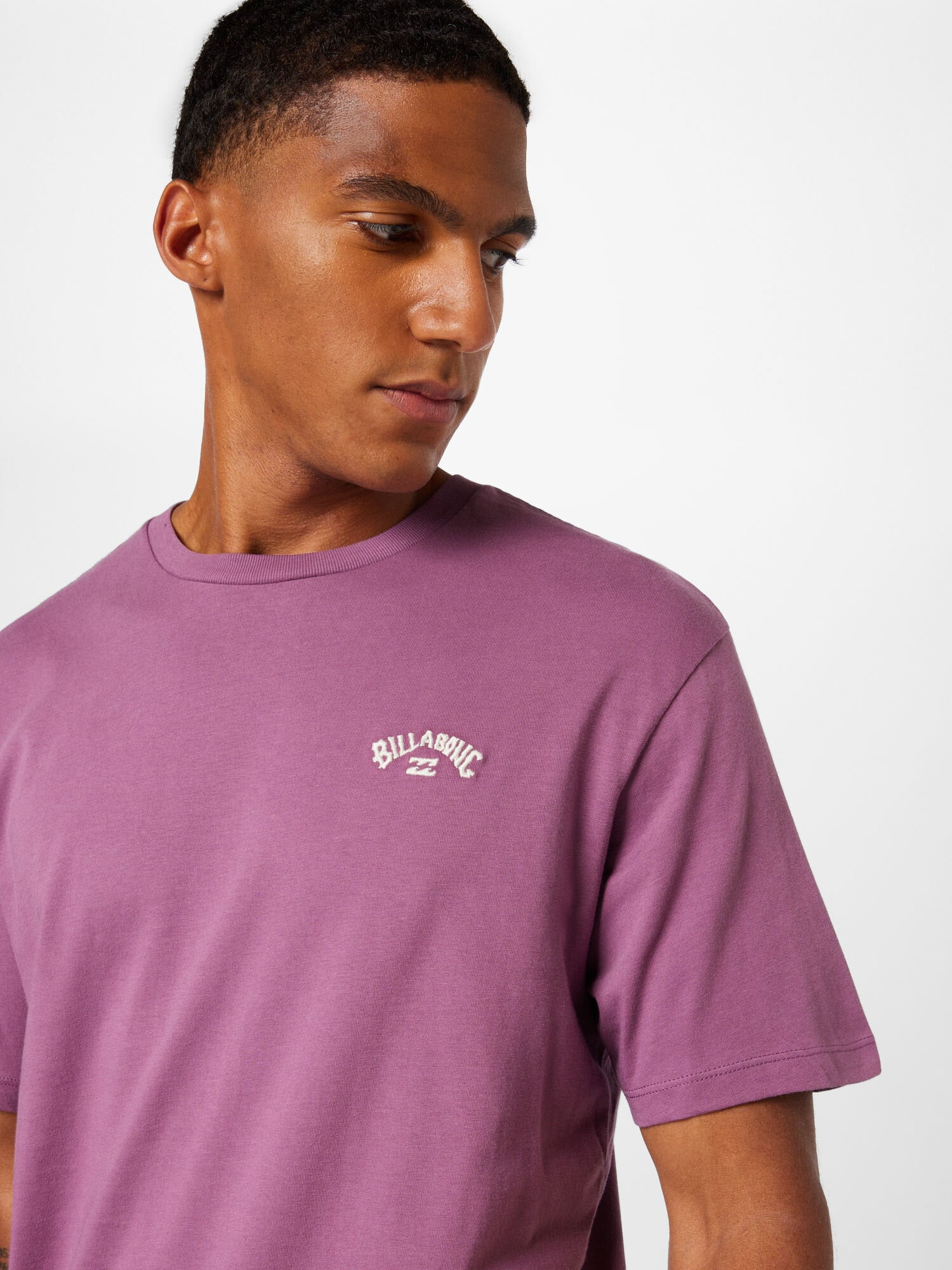 BILLABONG Tricou roșu-violet / alb - Pled.ro