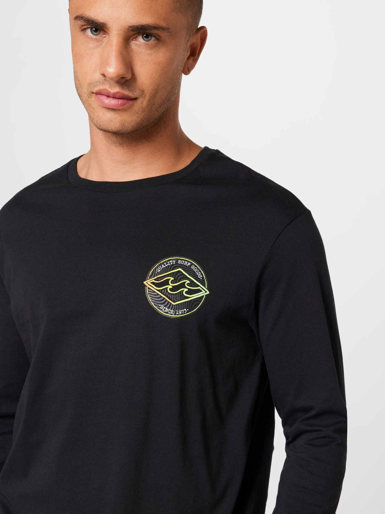 BILLABONG Tricou 'Rotor Diamond' galben / portocaliu / negru / alb - Pled.ro