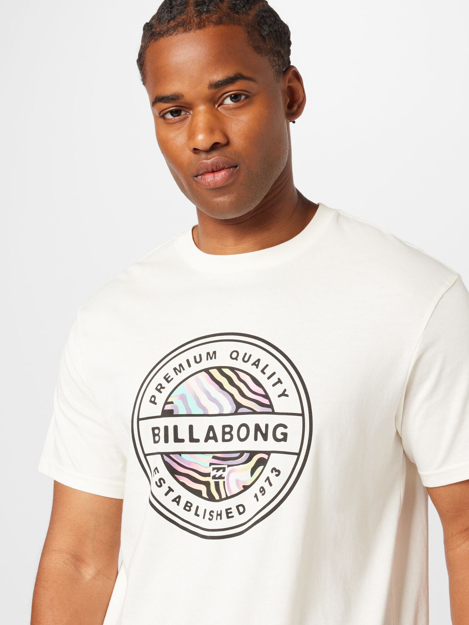 BILLABONG Tricou 'ROTOR FILL' turcoaz / mov deschis / negru / alb - Pled.ro