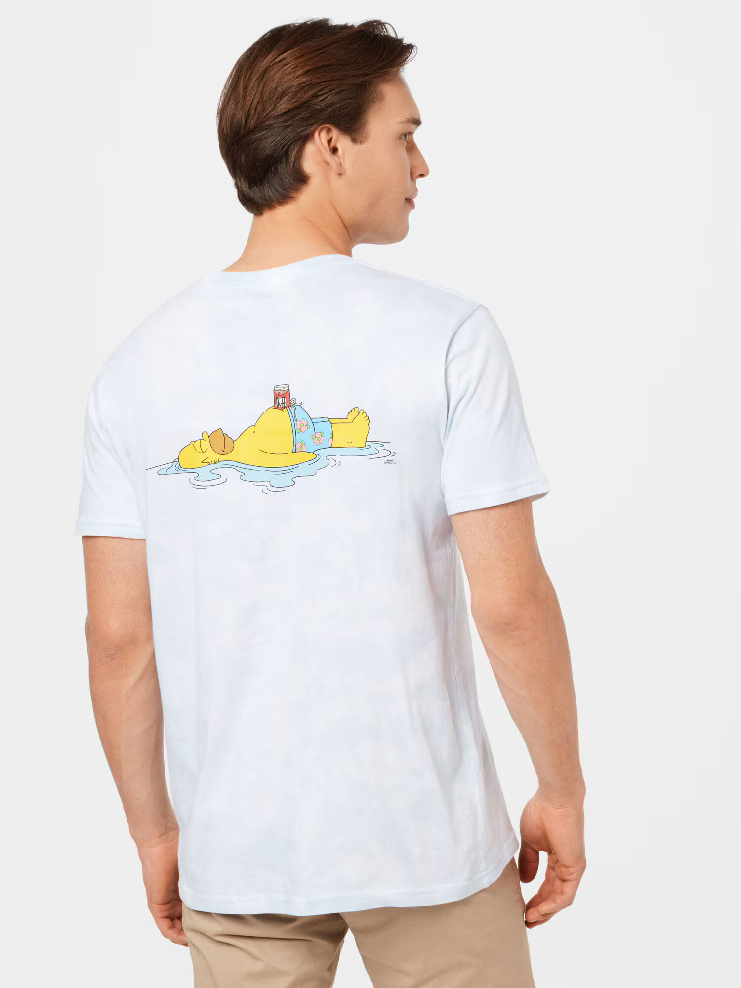 BILLABONG Tricou 'Simpsons' albastru deschis / galben / alb - Pled.ro