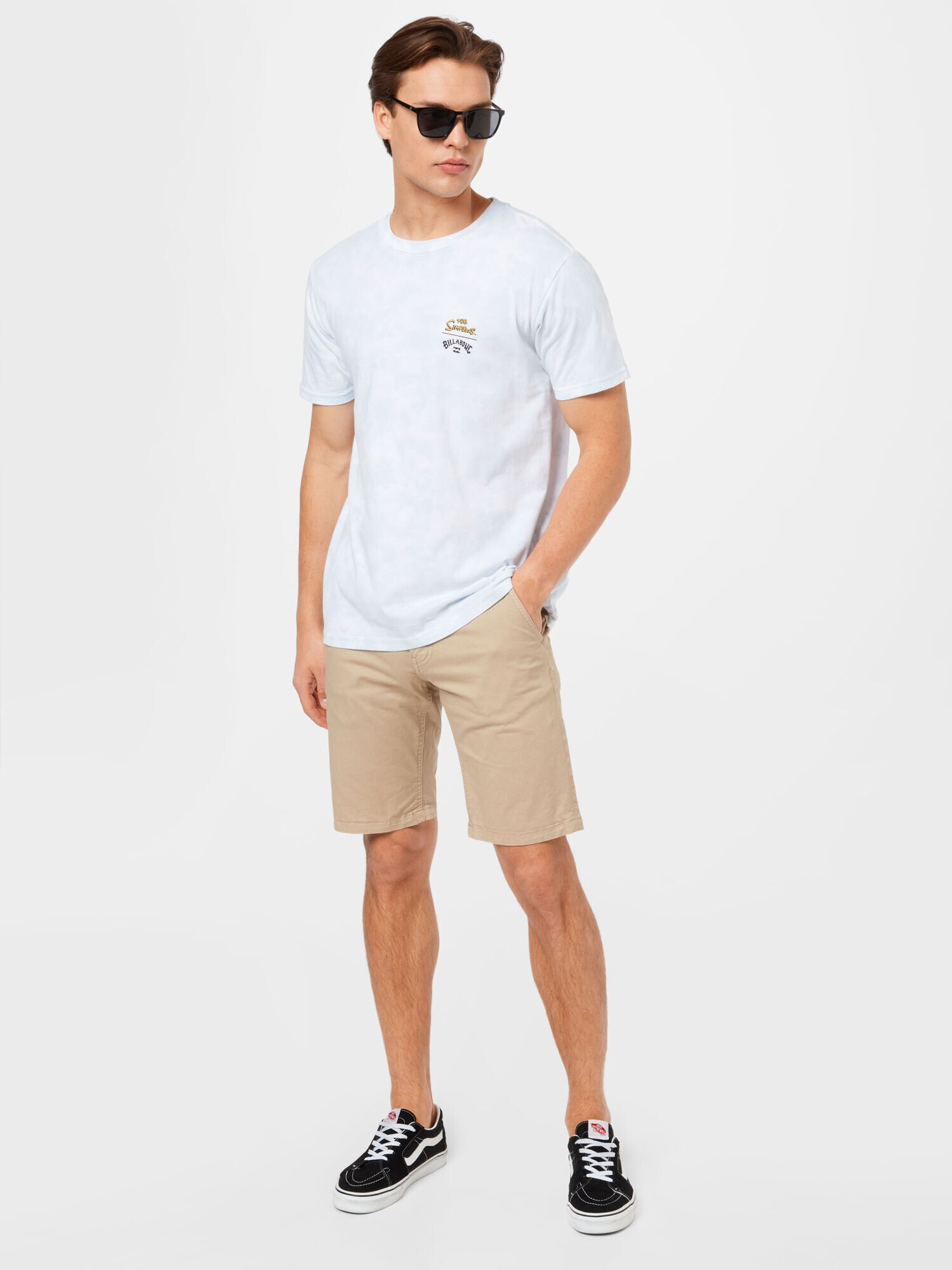 BILLABONG Tricou 'Simpsons' albastru deschis / galben / alb - Pled.ro