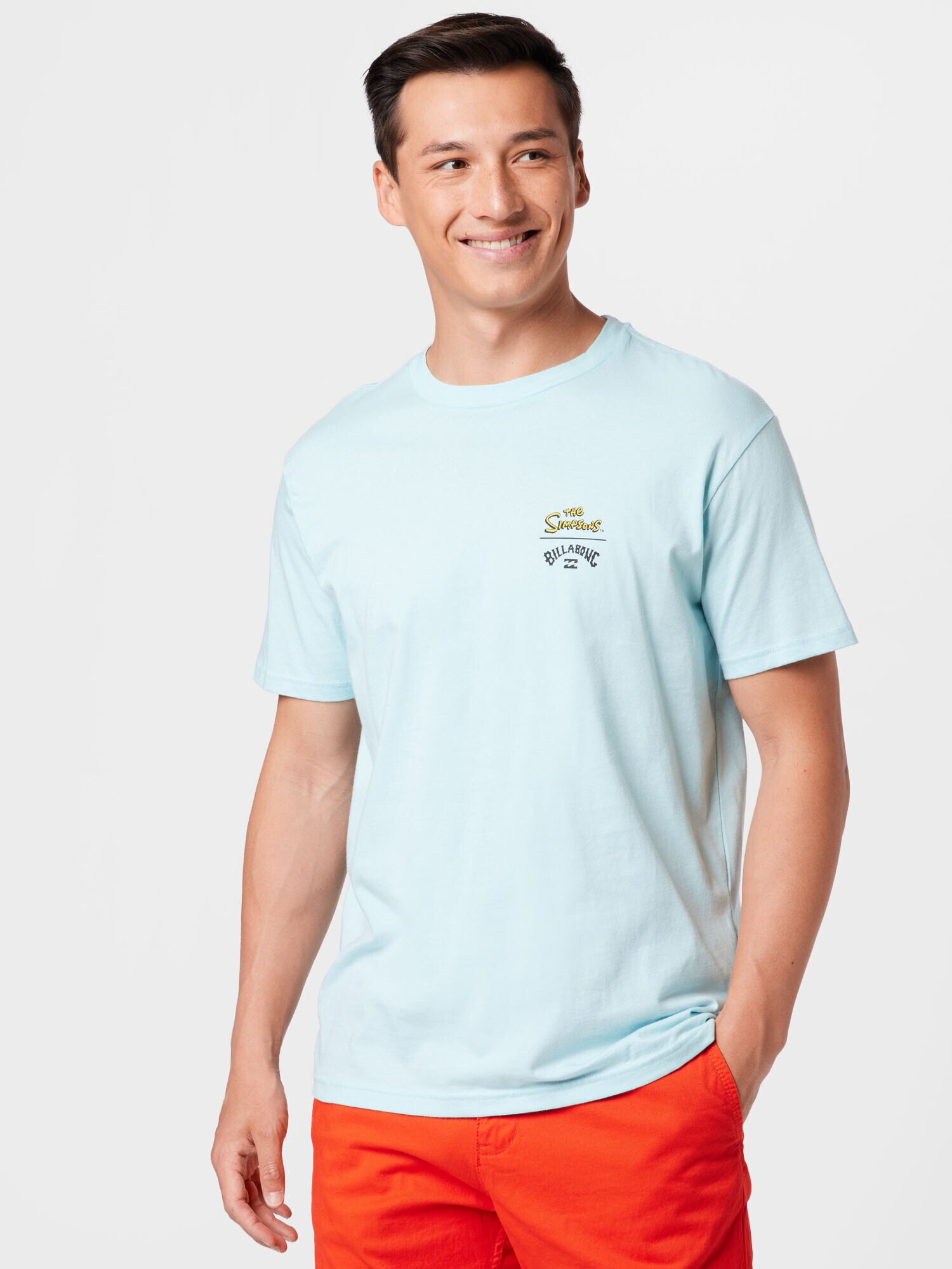 BILLABONG Tricou 'Simpsons Family Couch' albastru / albastru deschis / galben / portocaliu - Pled.ro