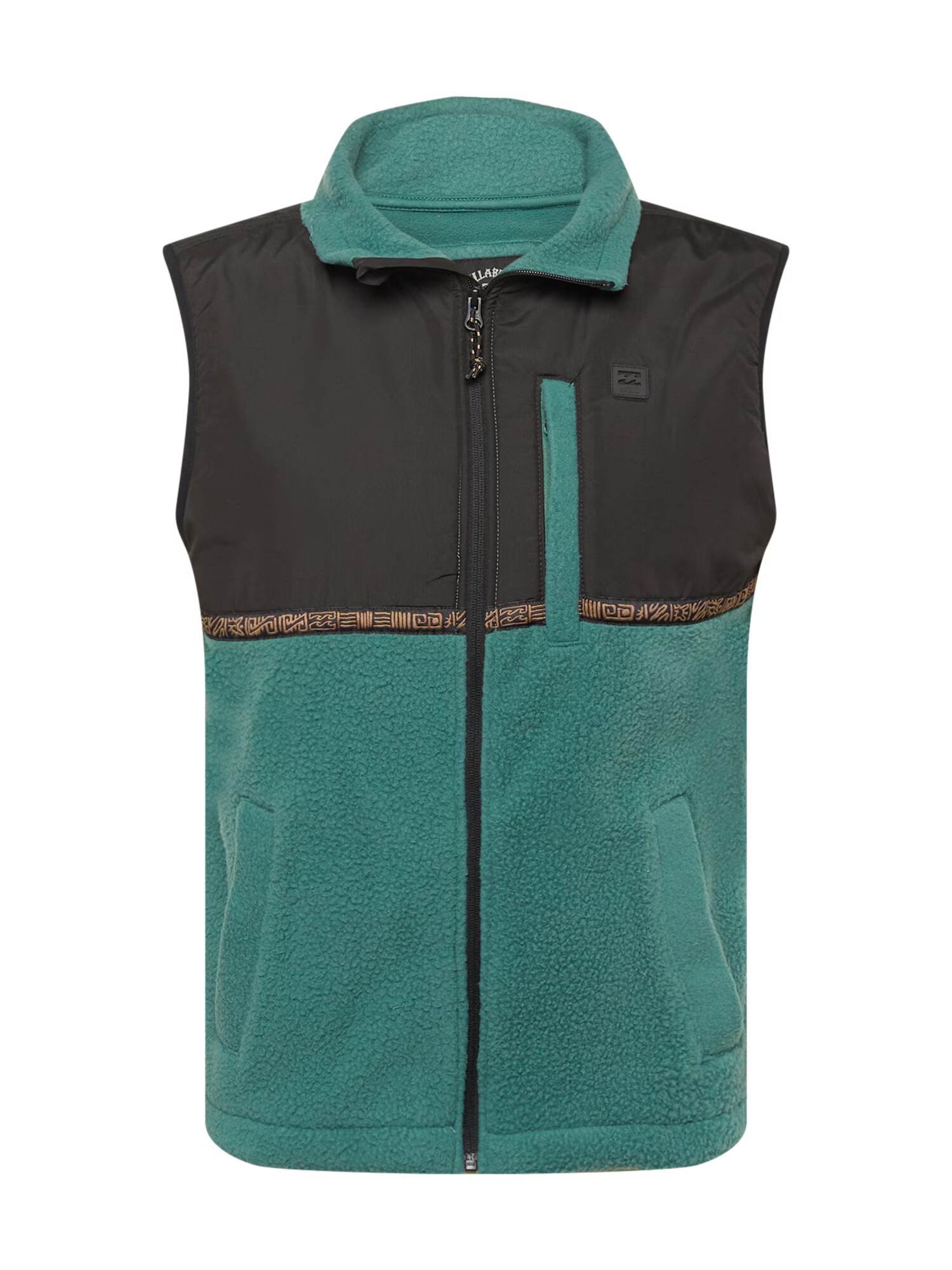 BILLABONG Vestă sport brocart / verde petrol / negru - Pled.ro