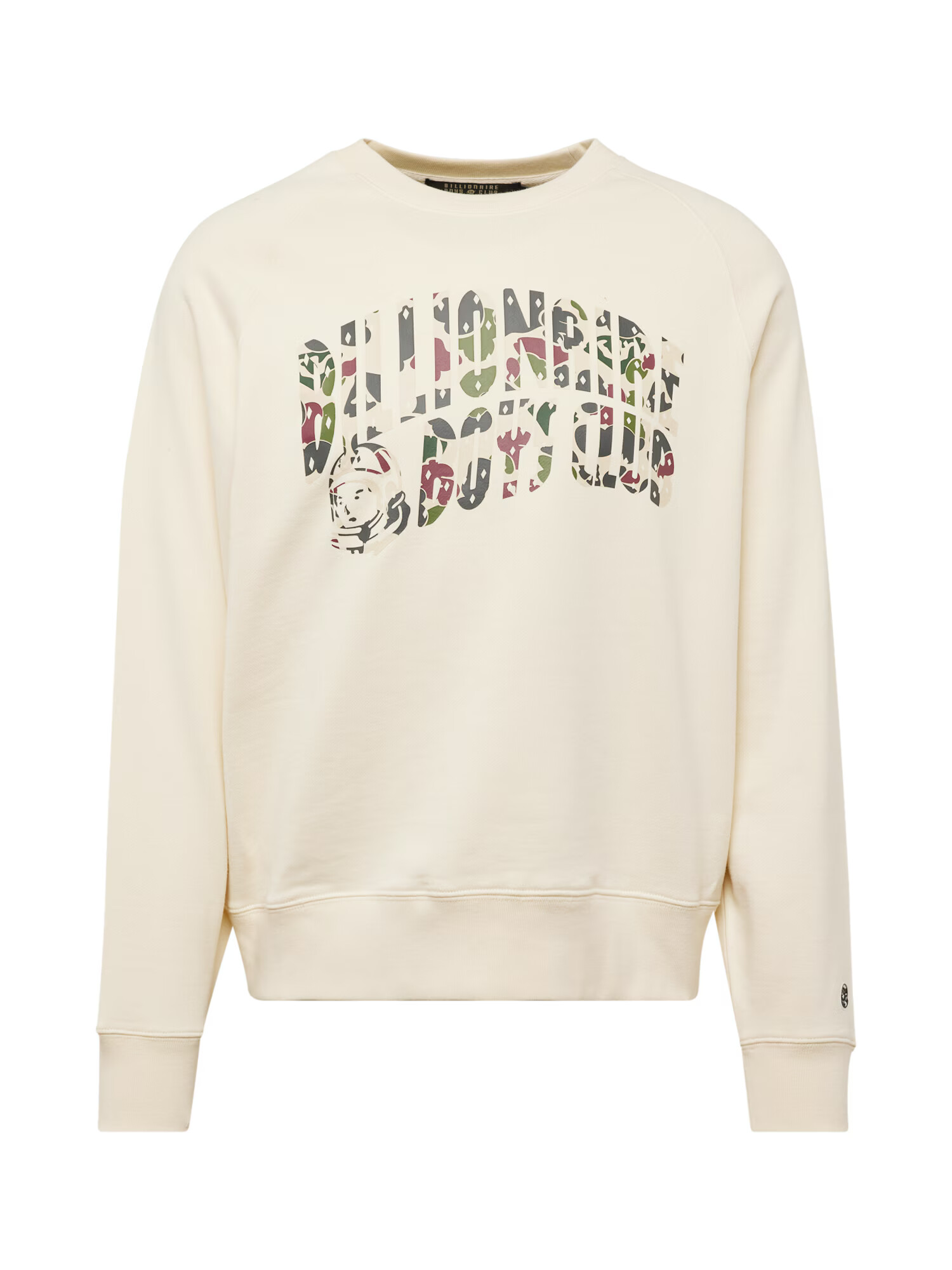 Billionaire Boys Club Bluză de molton 'DUCK' crem / verde închis / ciclam / negru - Pled.ro