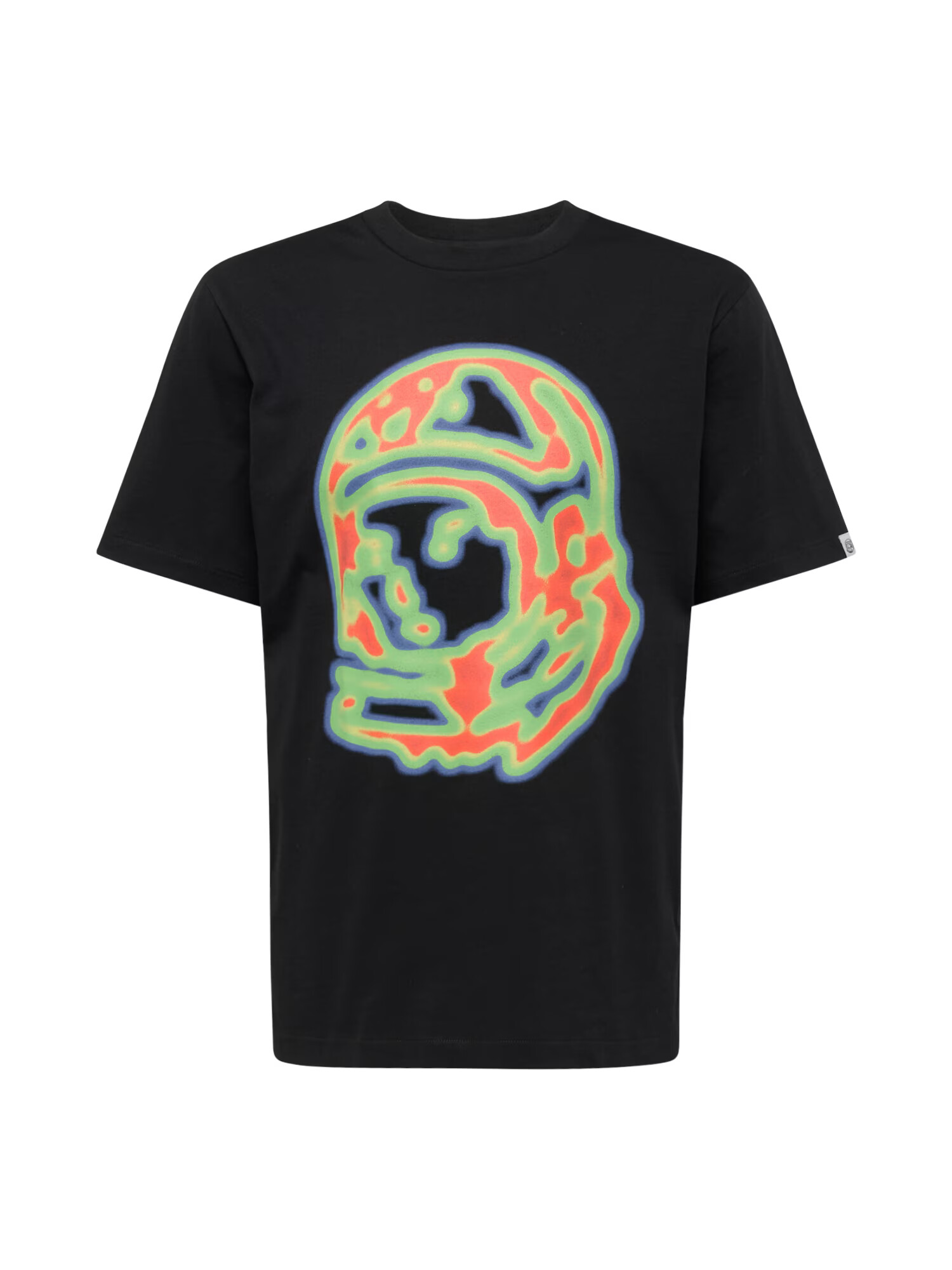 Billionaire Boys Club Tricou albastru porumbel / verde deschis / portocaliu neon / negru - Pled.ro