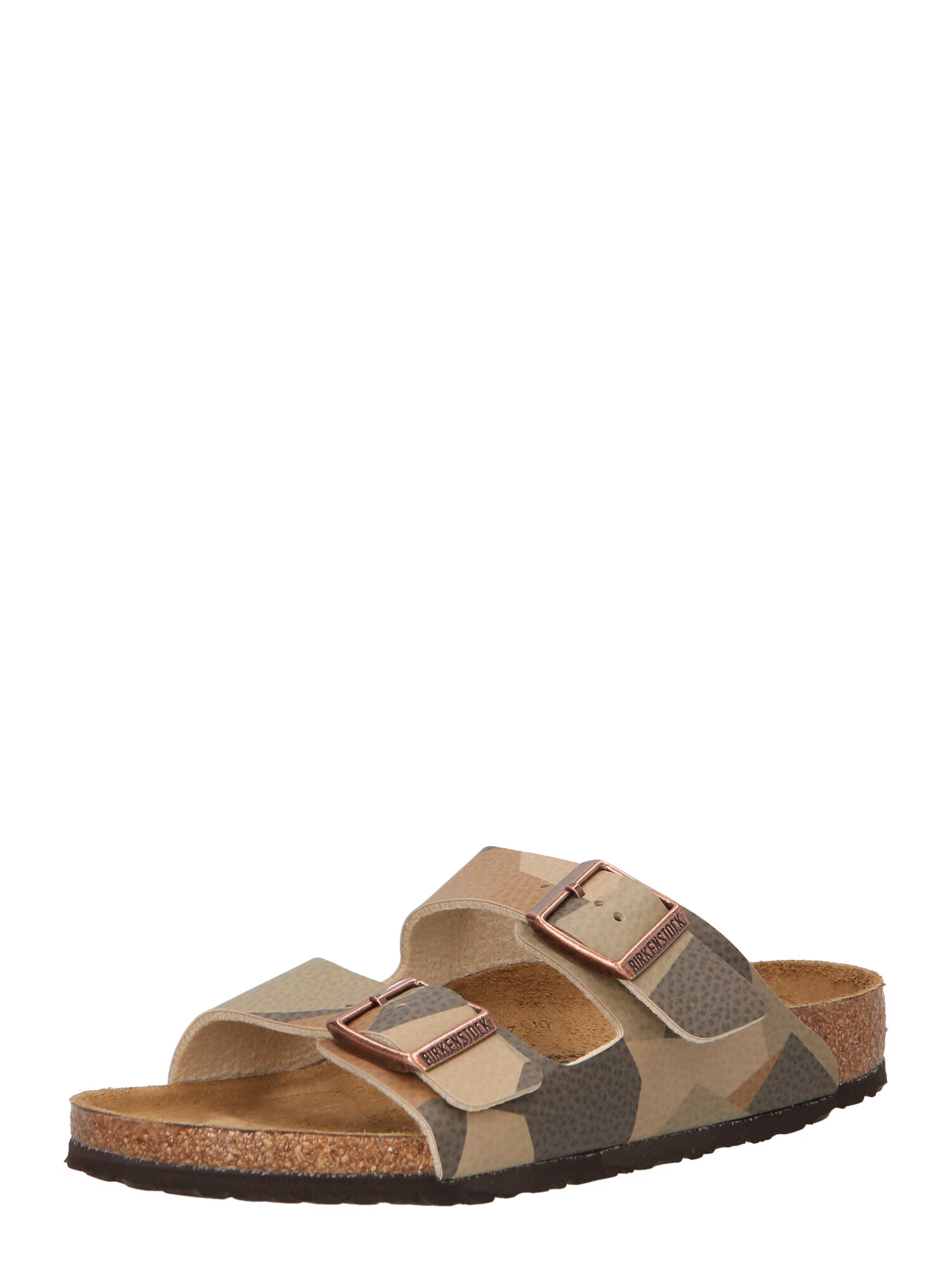 BIRKENSTOCK Pantofi deschiși 'Arizona' bej deschis / kaki / oliv - Pled.ro