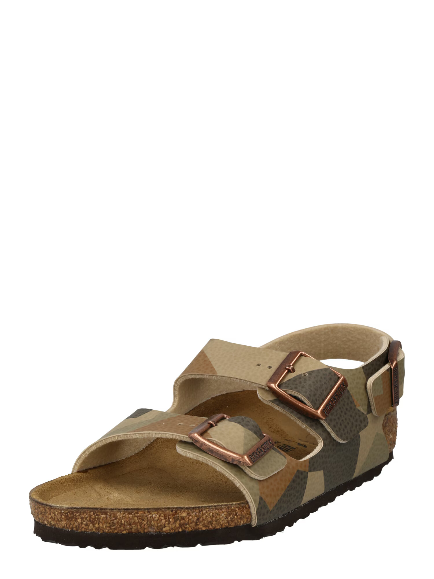 BIRKENSTOCK Pantofi deschiși kaki / oliv / verde pin - Pled.ro