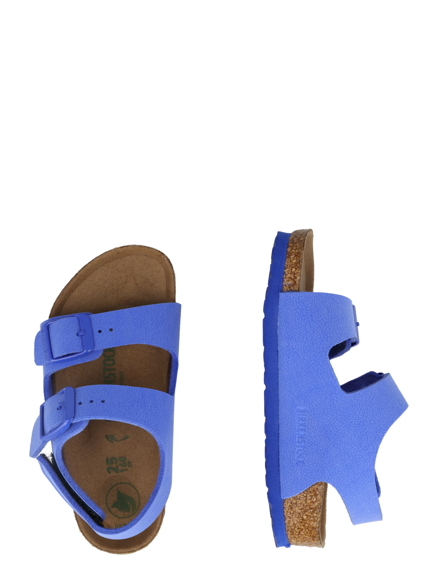 BIRKENSTOCK Pantofi deschiși 'Milano' albastru deschis - Pled.ro