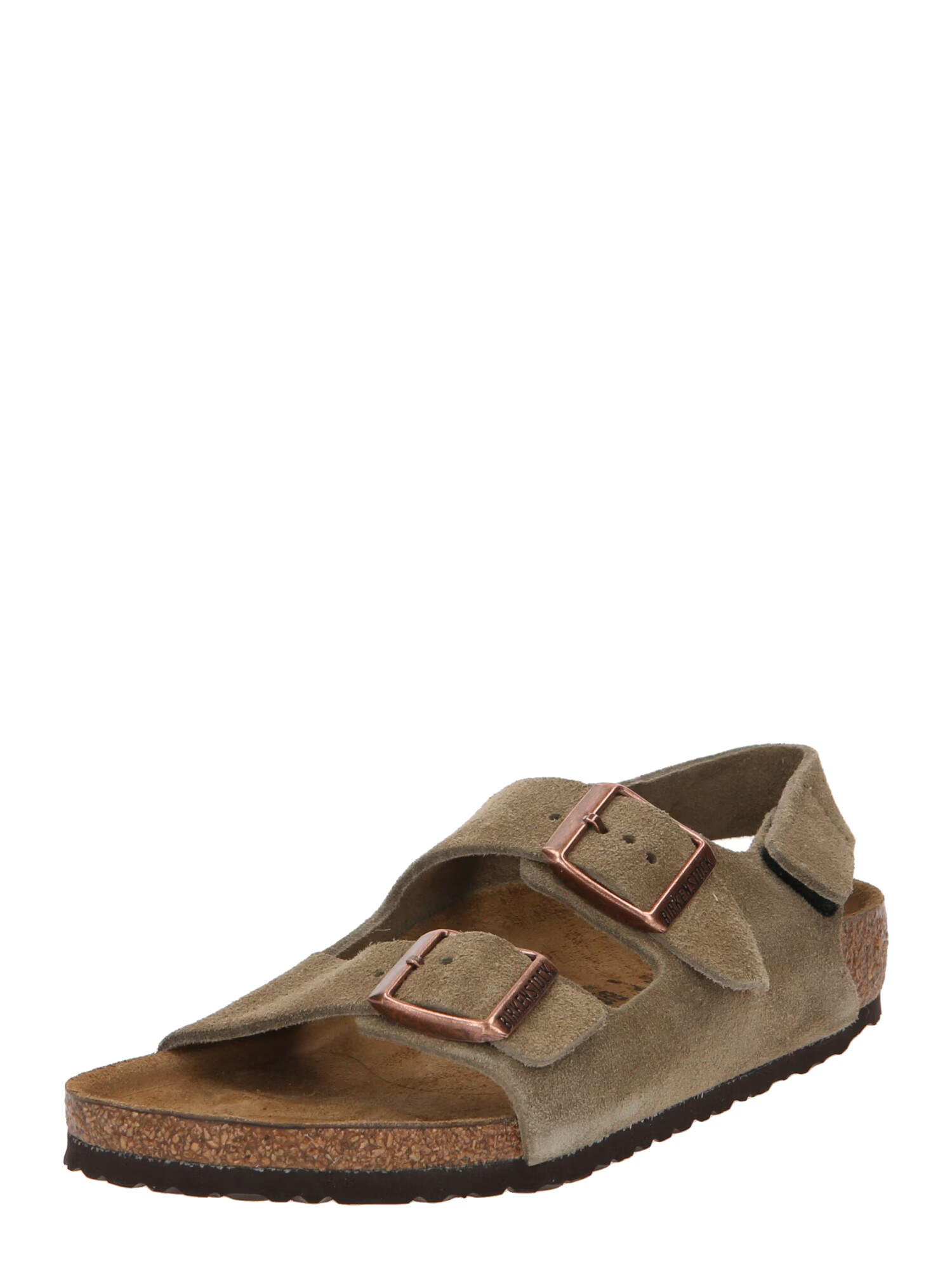 BIRKENSTOCK Pantofi deschiși 'Milano' pământiu - Pled.ro