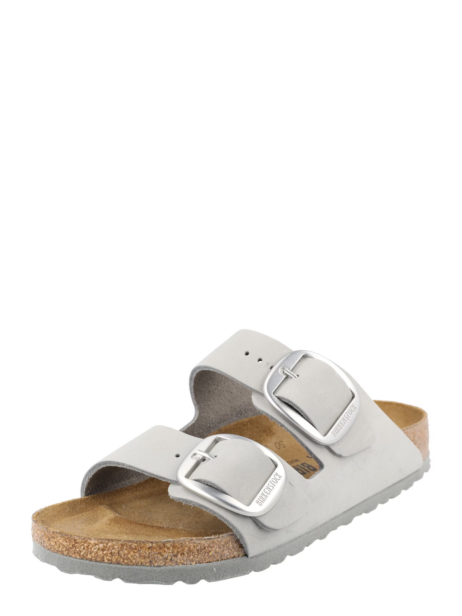 BIRKENSTOCK Saboți 'Arizona Big Buckle' gri deschis - Pled.ro