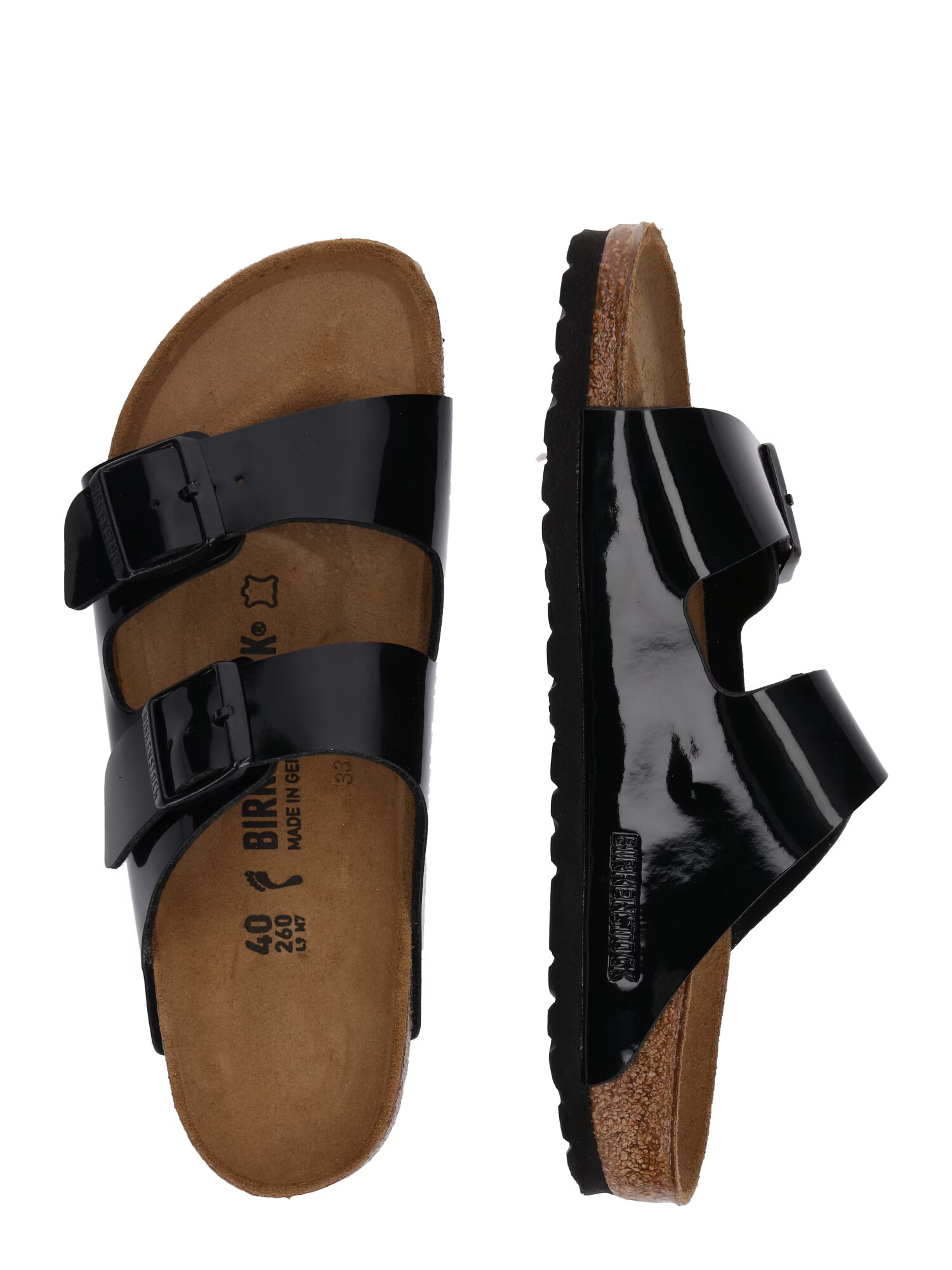 BIRKENSTOCK Saboți 'Arizona' negru - Pled.ro