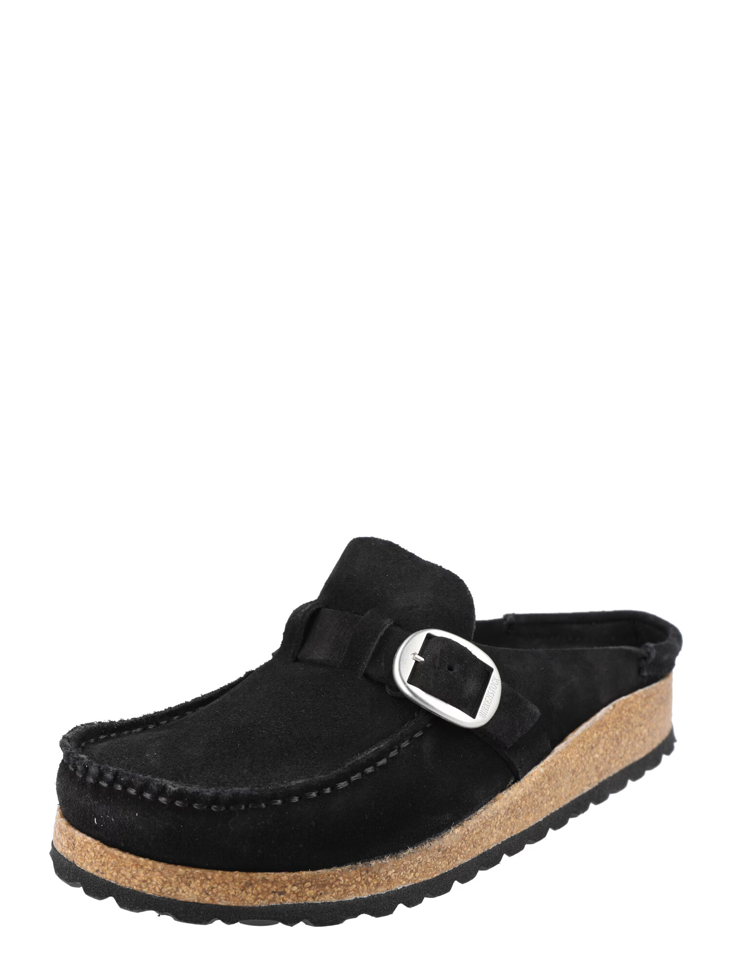 BIRKENSTOCK Saboți 'Buckley' negru / argintiu - Pled.ro