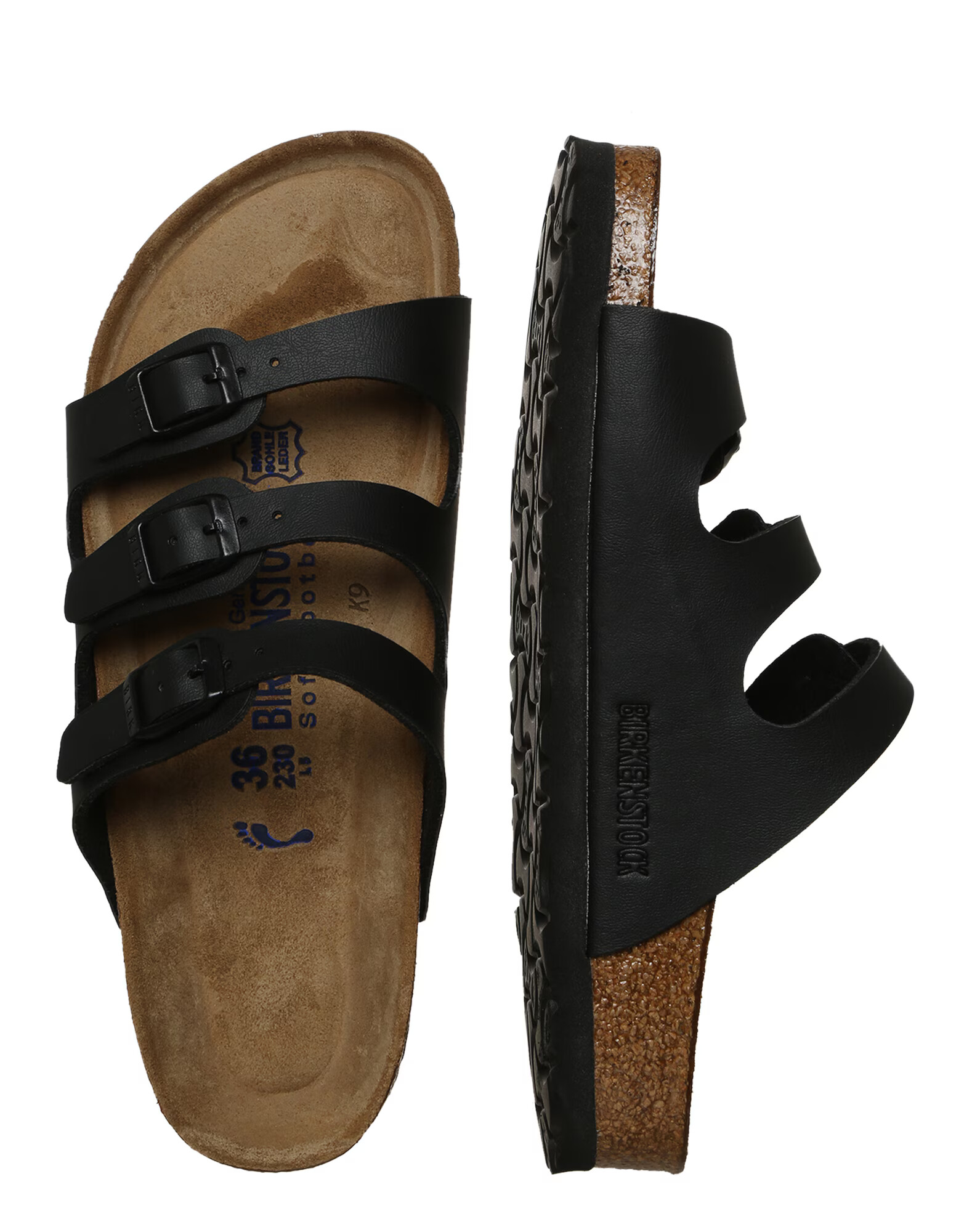 BIRKENSTOCK Saboți 'Florida' negru - Pled.ro