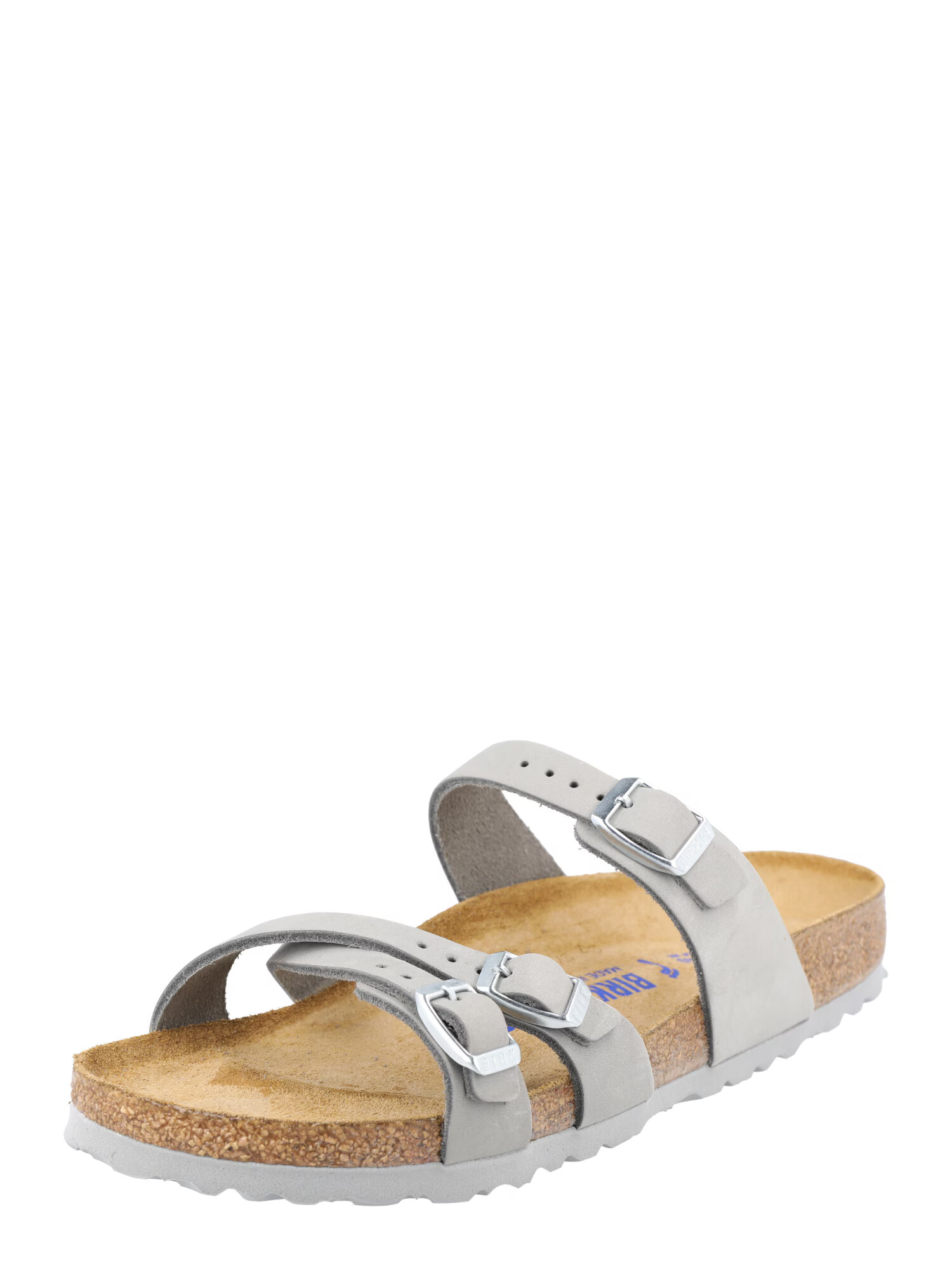 BIRKENSTOCK Saboți 'Franca' gri deschis - Pled.ro