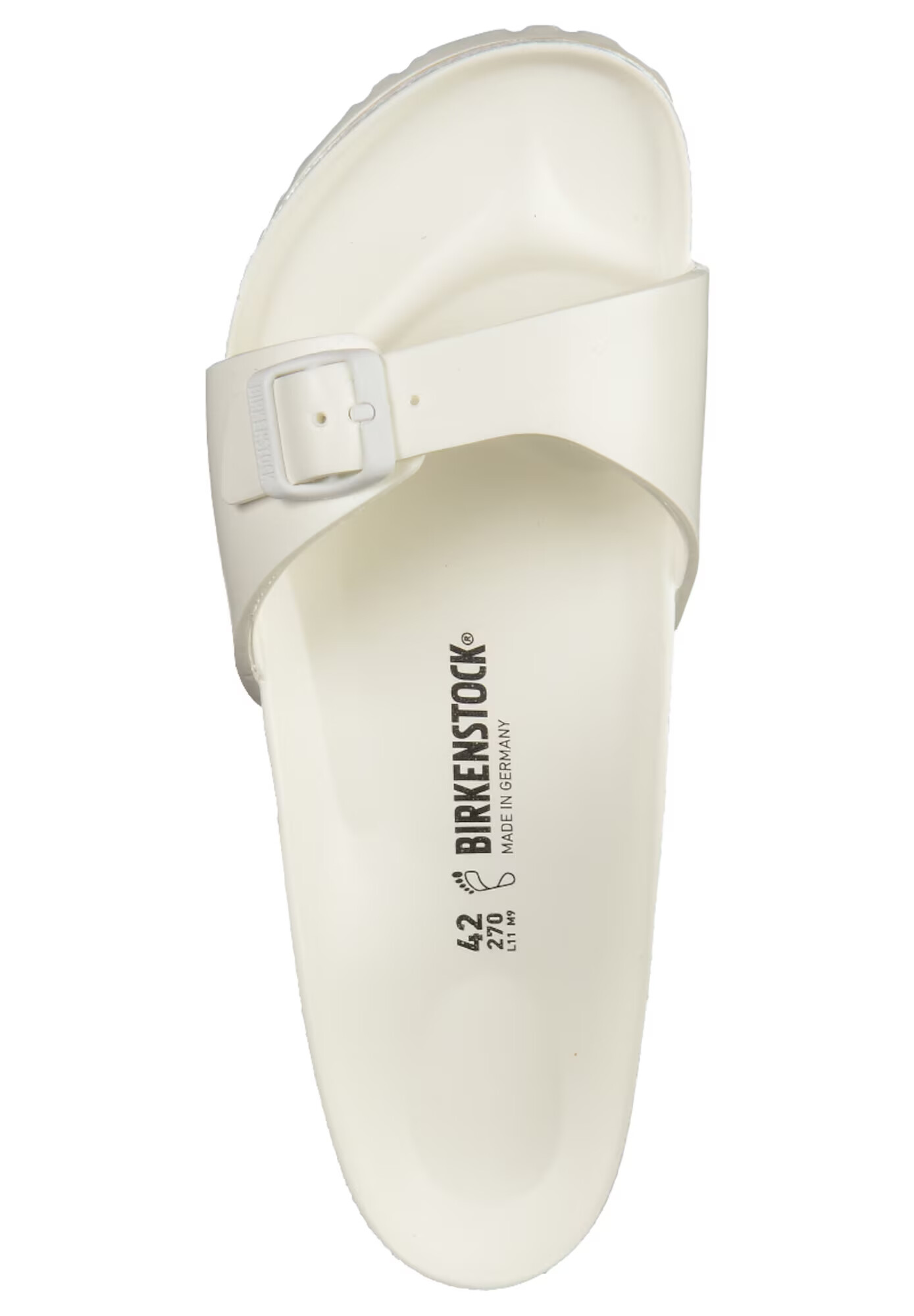 BIRKENSTOCK Saboți 'Madrid' alb - Pled.ro