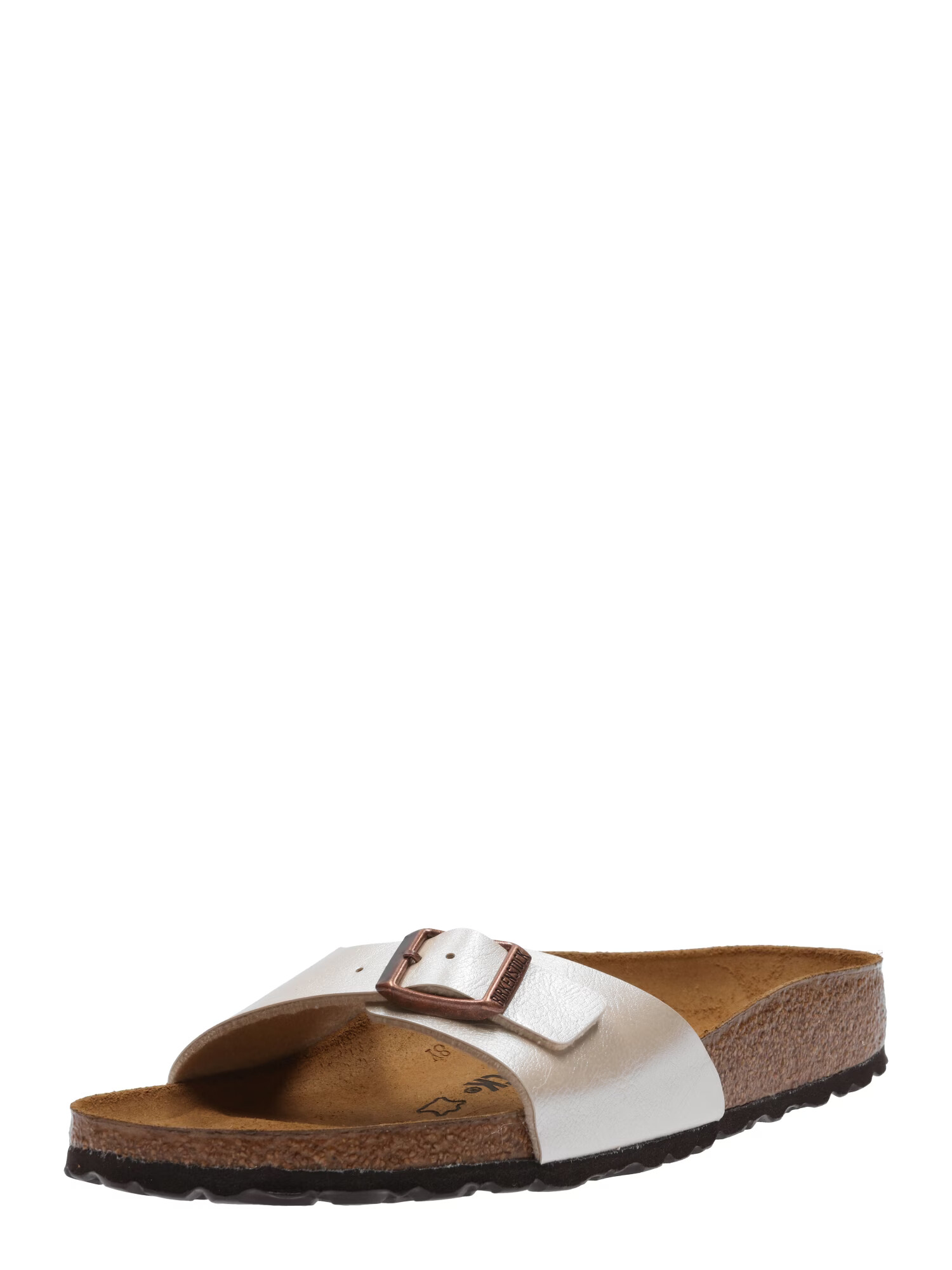 BIRKENSTOCK Saboți 'Madrid' alb perlat - Pled.ro