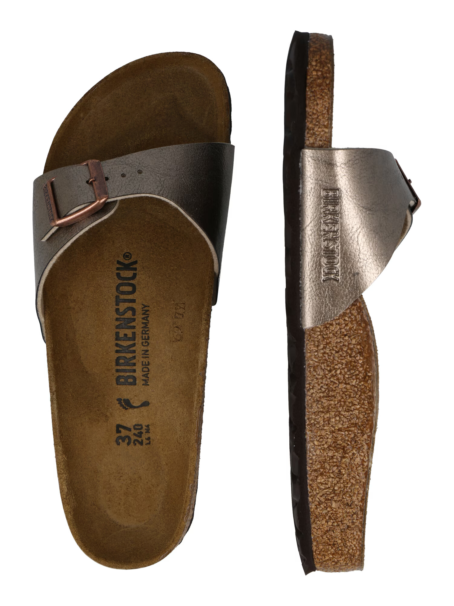 BIRKENSTOCK Saboți 'Madrid' bronz - Pled.ro