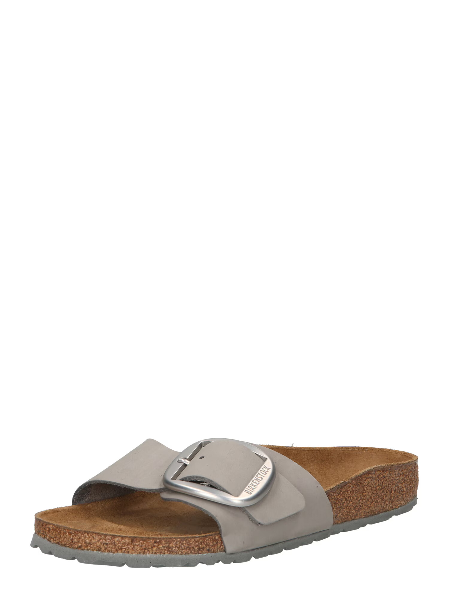 BIRKENSTOCK Saboți 'Madrid' gri piatră / argintiu - Pled.ro