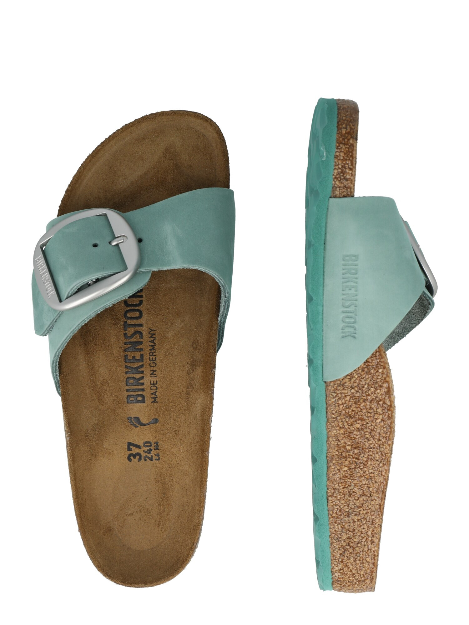 BIRKENSTOCK Saboți 'Madrid' verde mentă - Pled.ro