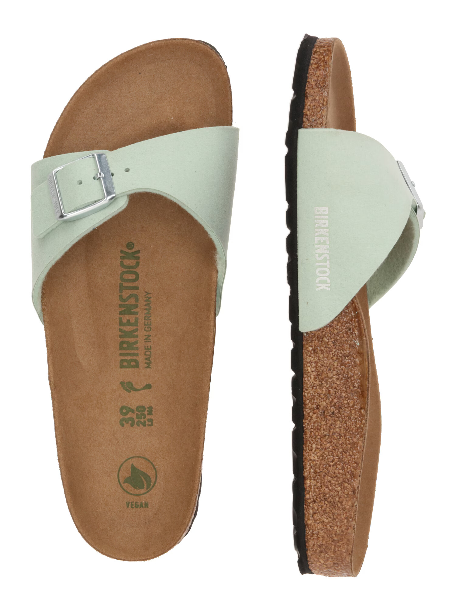 BIRKENSTOCK Saboți 'Madrid' verde pastel - Pled.ro