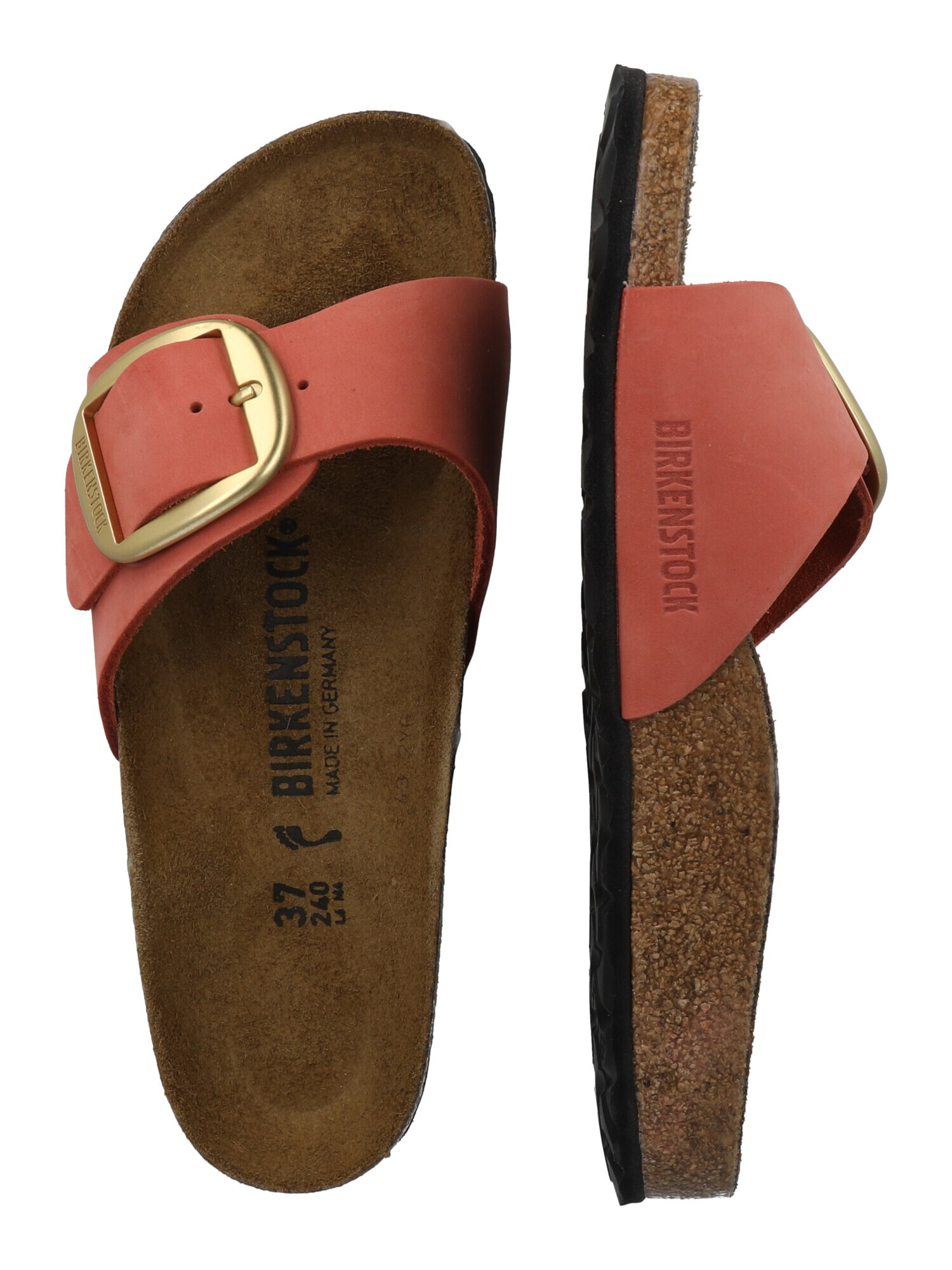 BIRKENSTOCK Saboți roșu pepene - Pled.ro