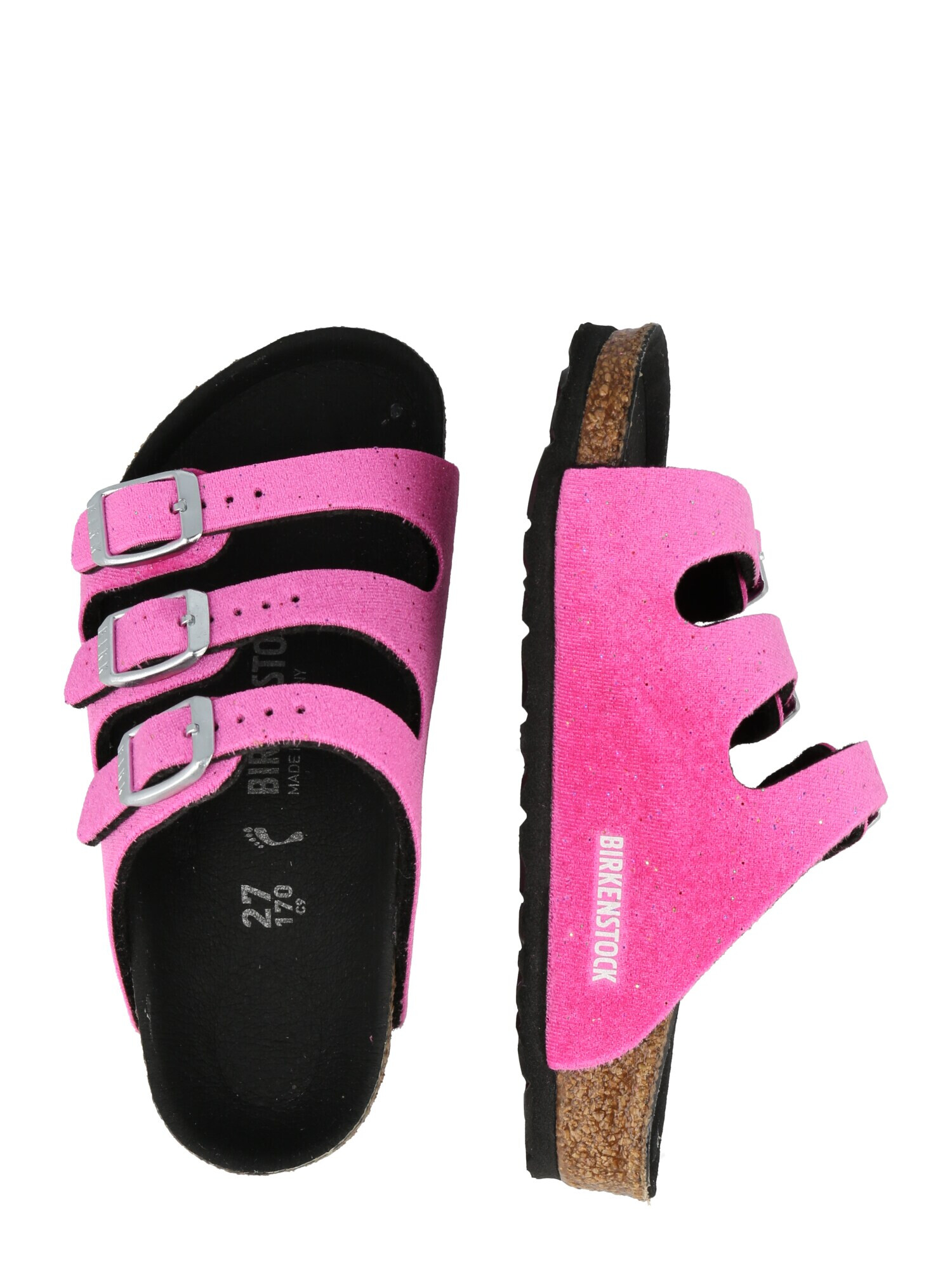 BIRKENSTOCK Sandale 'Florida' fucsia - Pled.ro