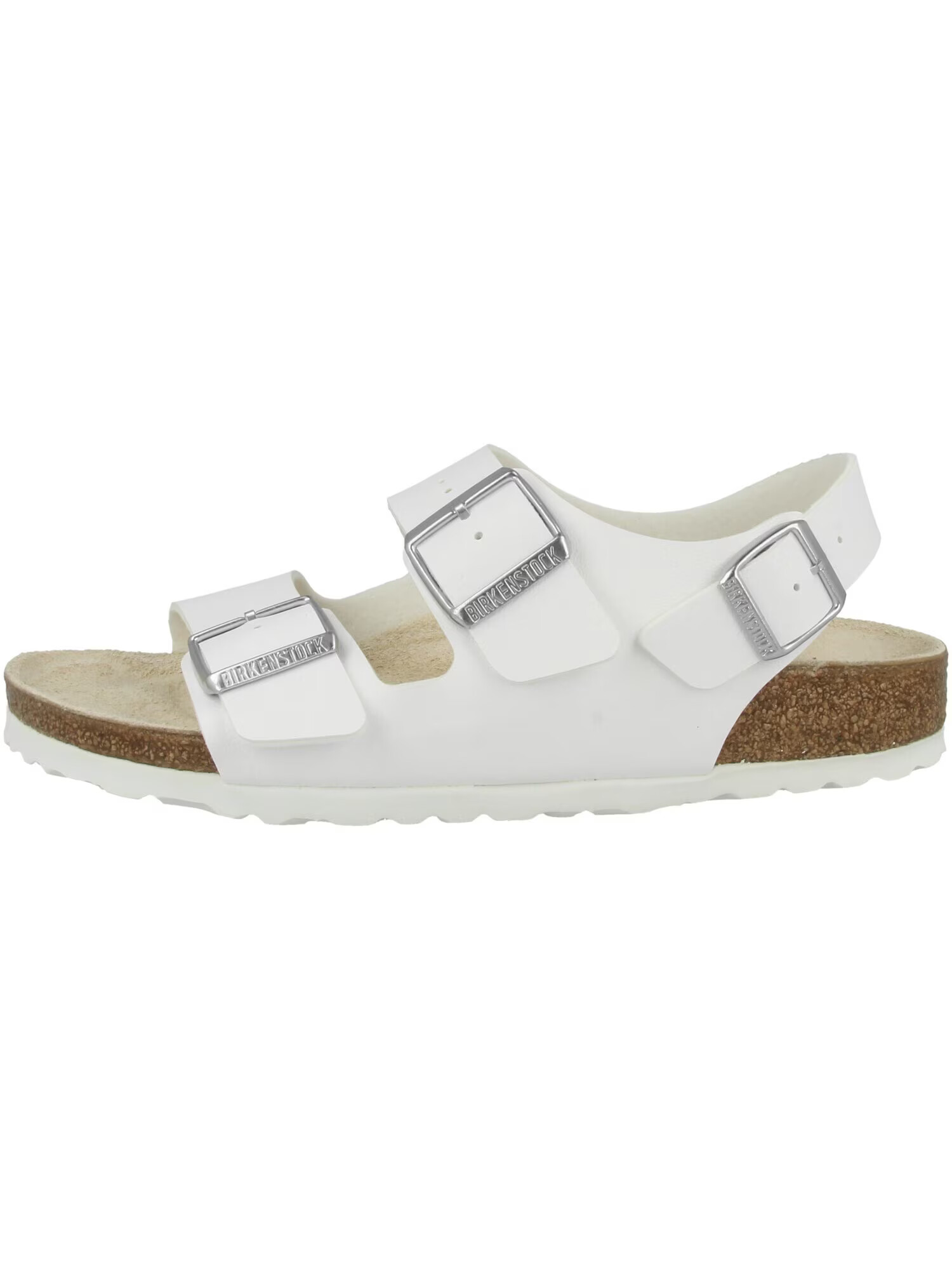 BIRKENSTOCK Sandale 'Milano' alb - Pled.ro