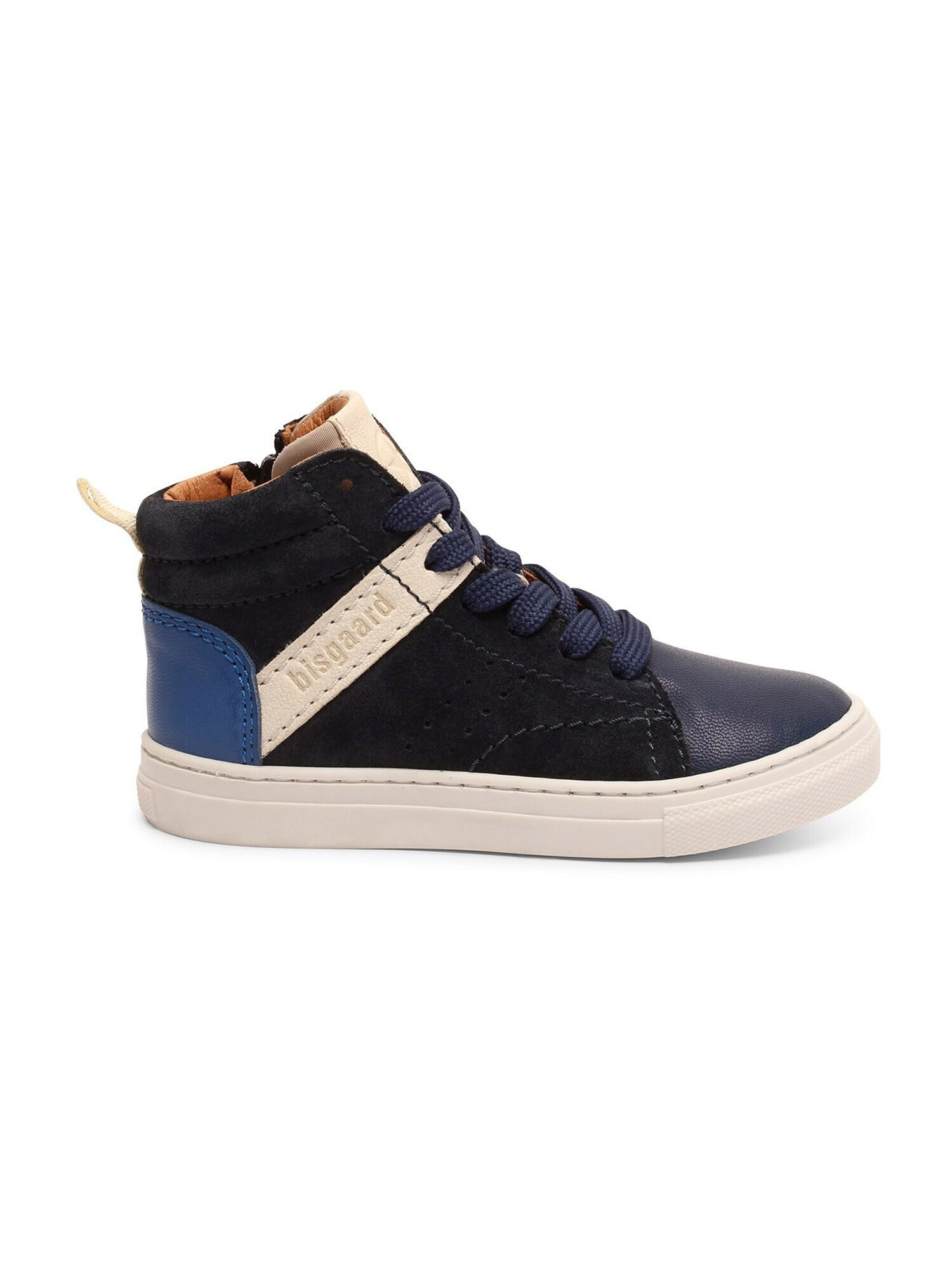 BISGAARD Sneaker 'Charles' crem / bleumarin / albastru cobalt - Pled.ro