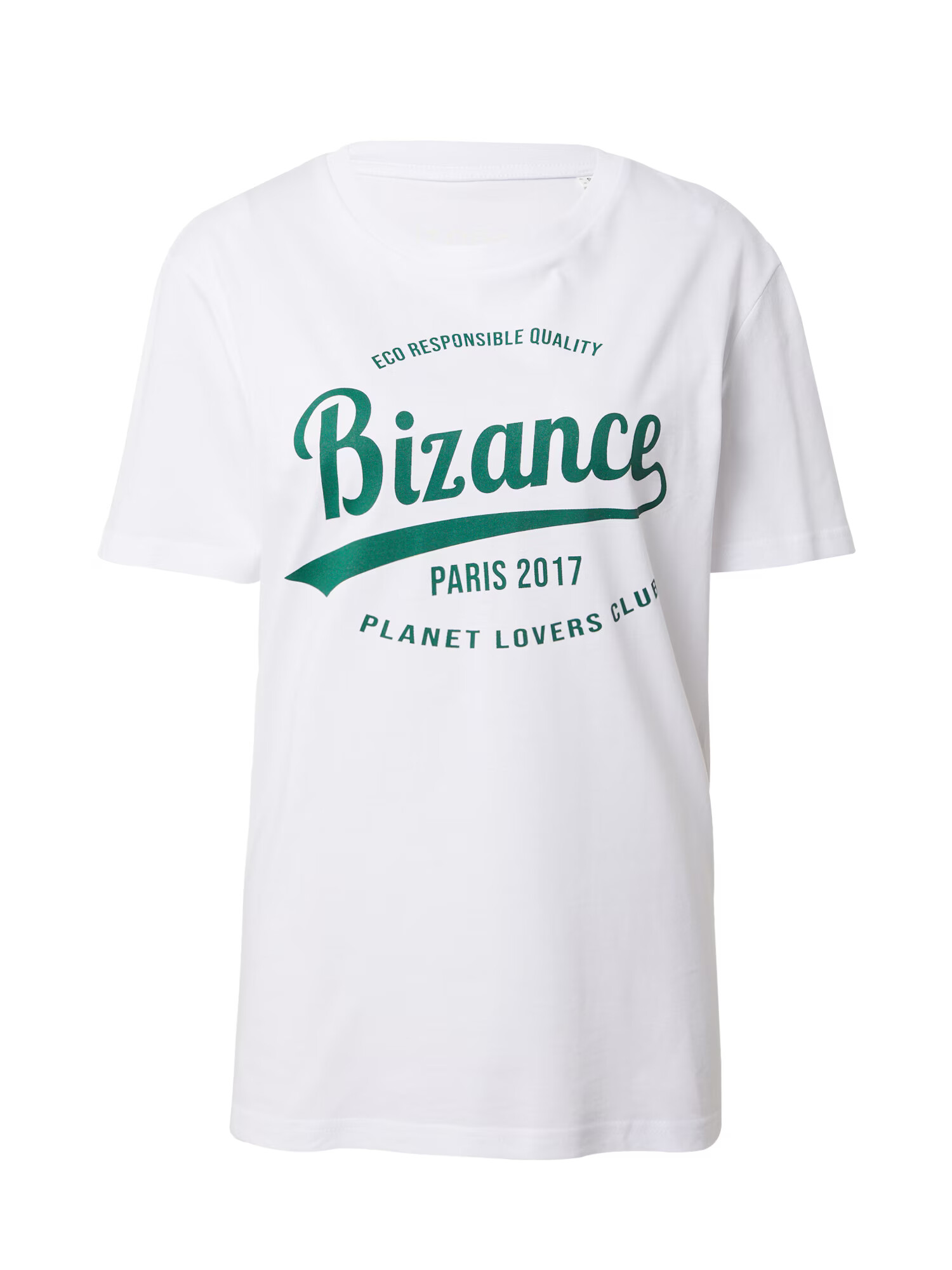 Bizance Paris Tricou 'THOMAS' verde / alb - Pled.ro