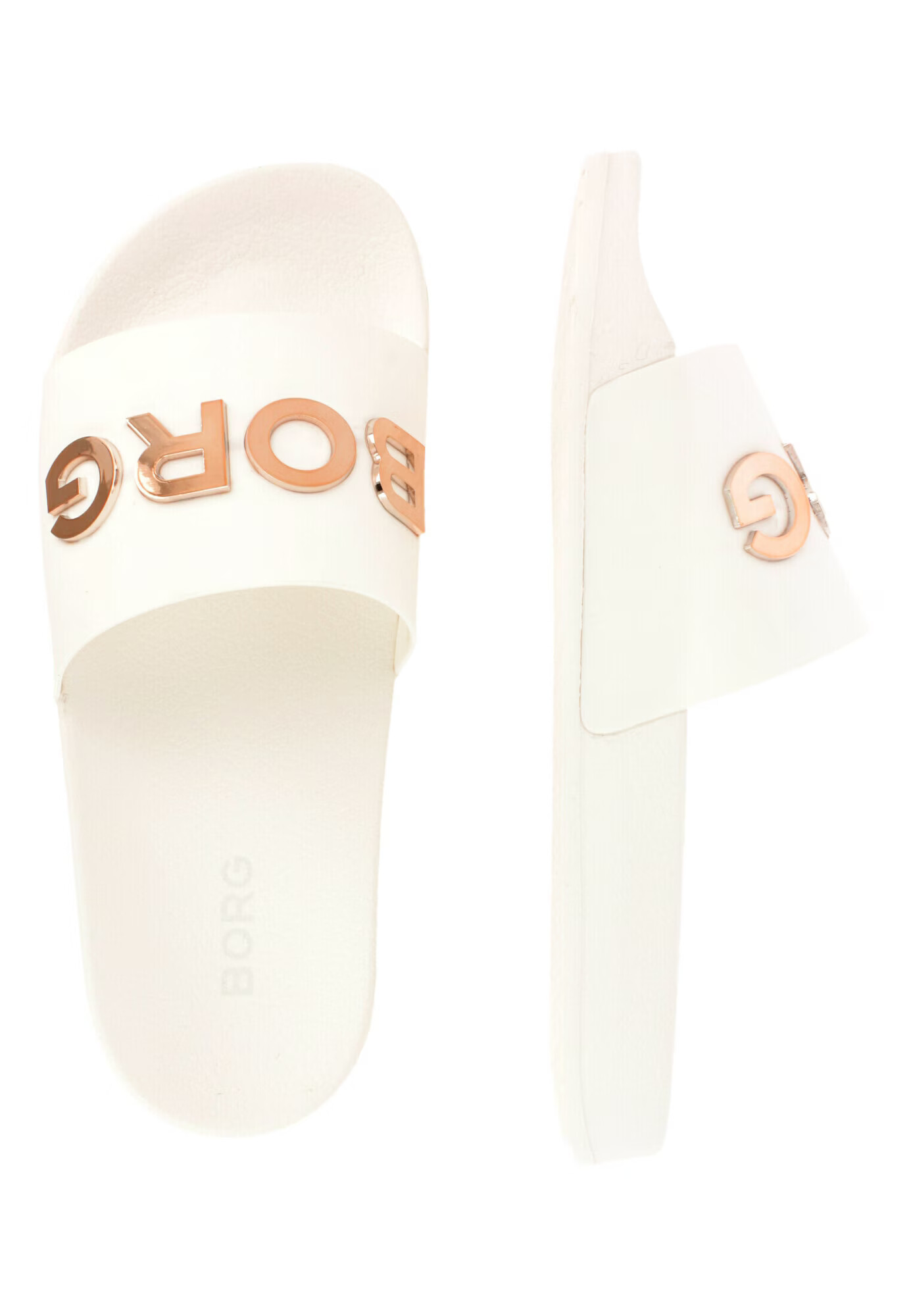 BJÖRN BORG Flip-flops 'Knox' crem / auriu - Pled.ro