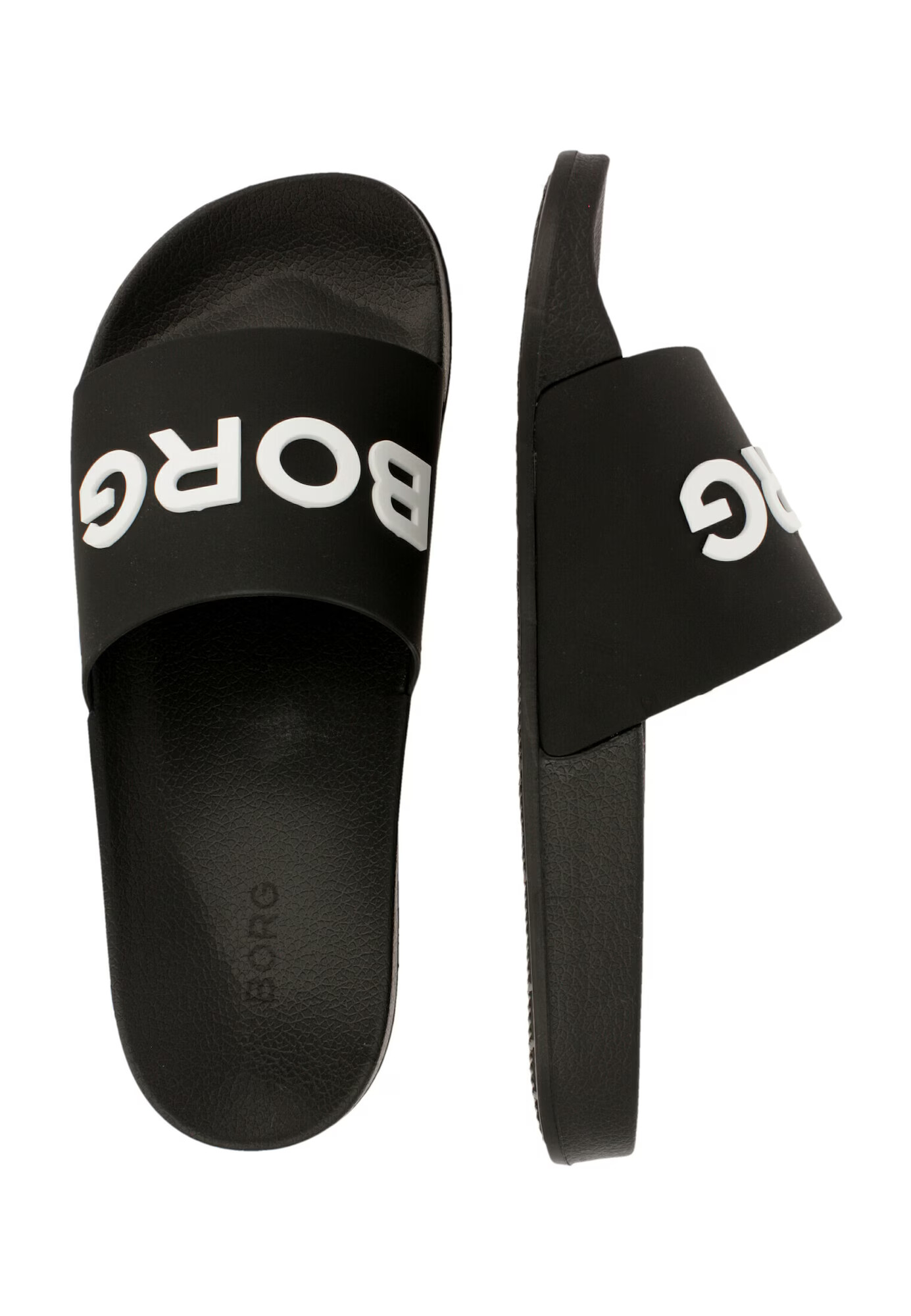 BJÖRN BORG Flip-flops 'Knox' negru / alb - Pled.ro