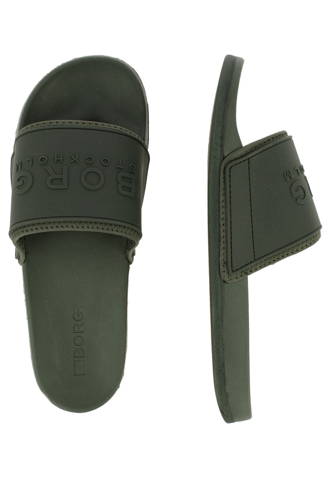 BJÖRN BORG Flip-flops 'ROMEO' verde închis - Pled.ro