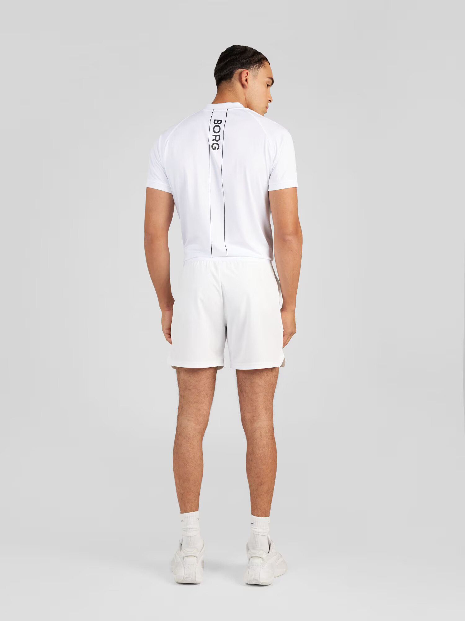 BJÖRN BORG Pantaloni sport 'ACE' alb - Pled.ro