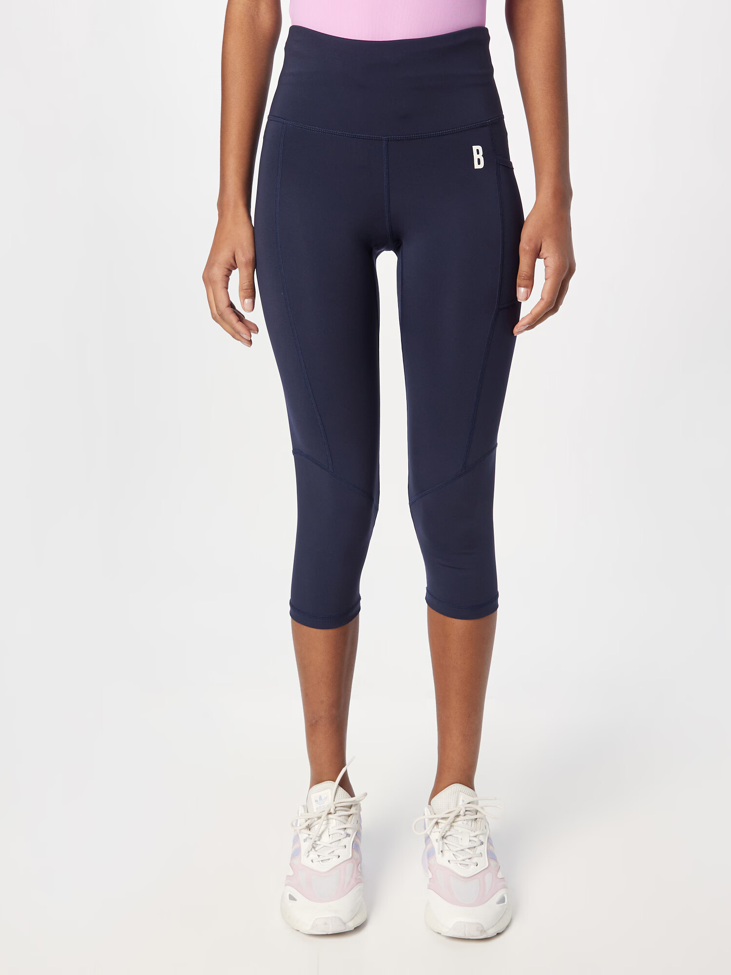 BJÖRN BORG Pantaloni sport 'ACE' bleumarin / alb - Pled.ro