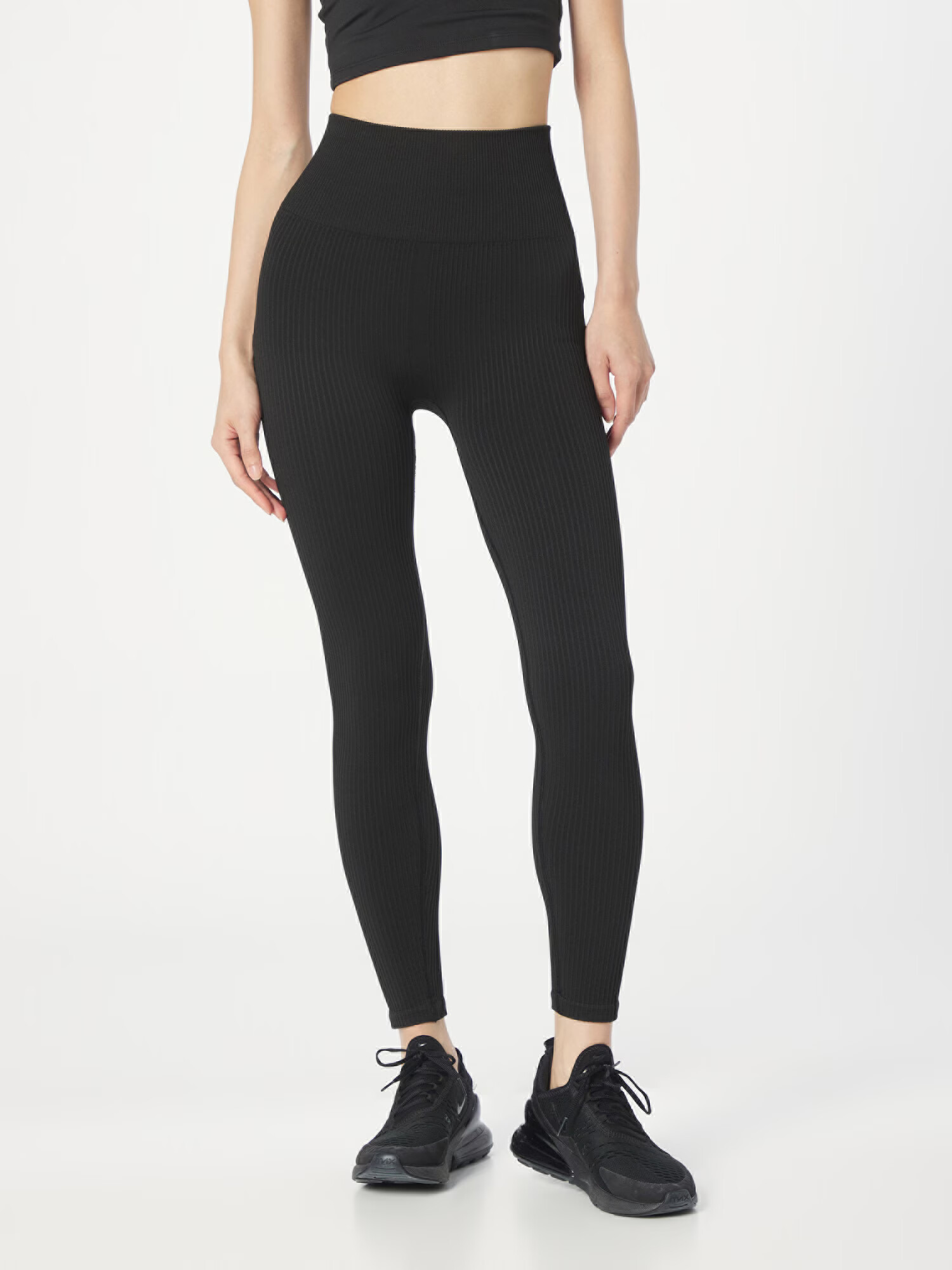 BJÖRN BORG Pantaloni sport negru / alb - Pled.ro