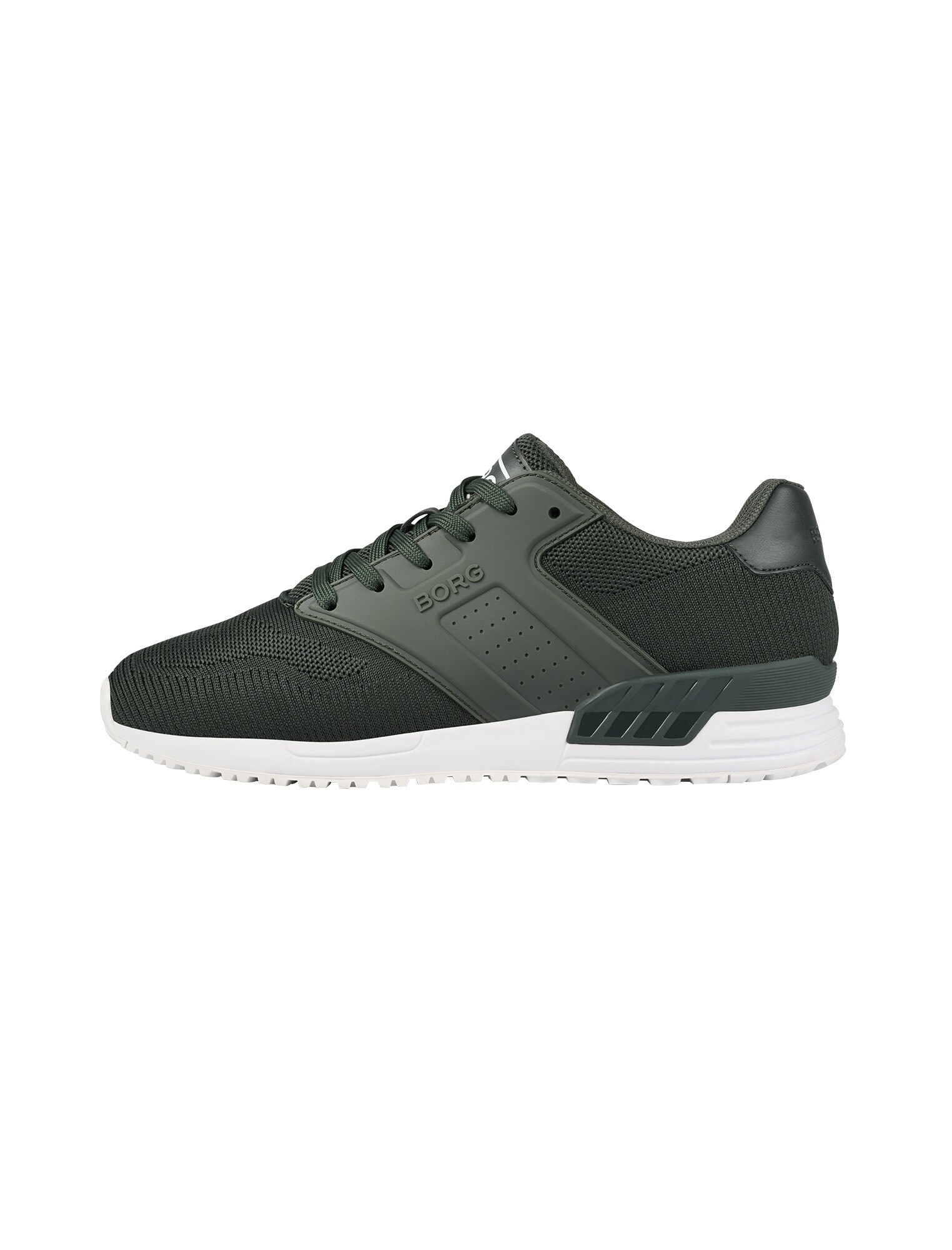 BJÖRN BORG Pantofi sport 'R140 KNT' verde închis / alb - Pled.ro