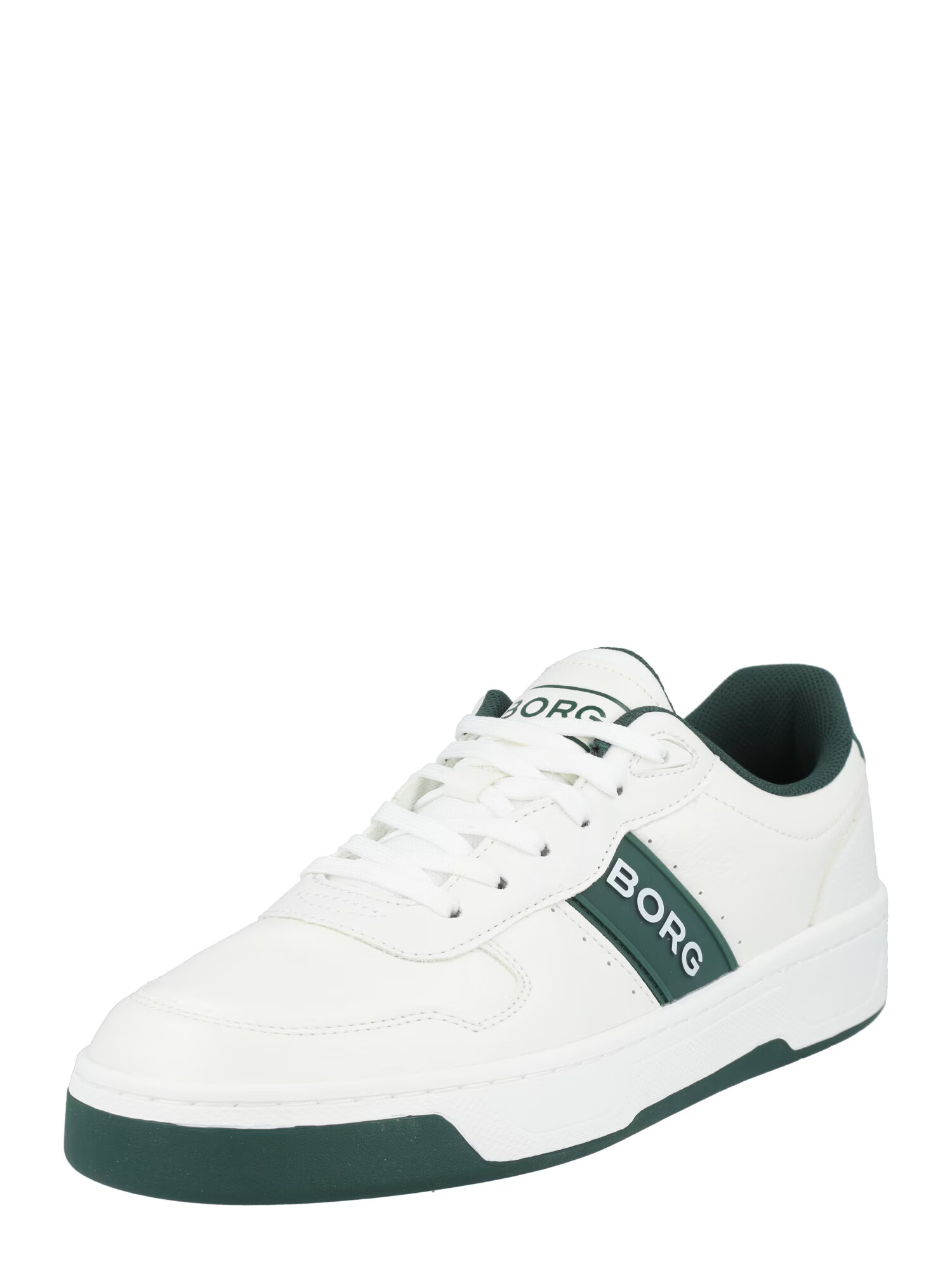 BJÖRN BORG Pantofi sport 'T2200 CTR' verde smarald / alb - Pled.ro