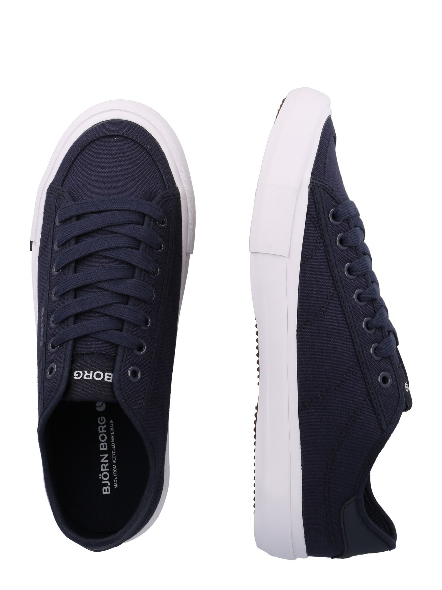 BJÖRN BORG Sneaker low 'V200' bleumarin / alb - Pled.ro