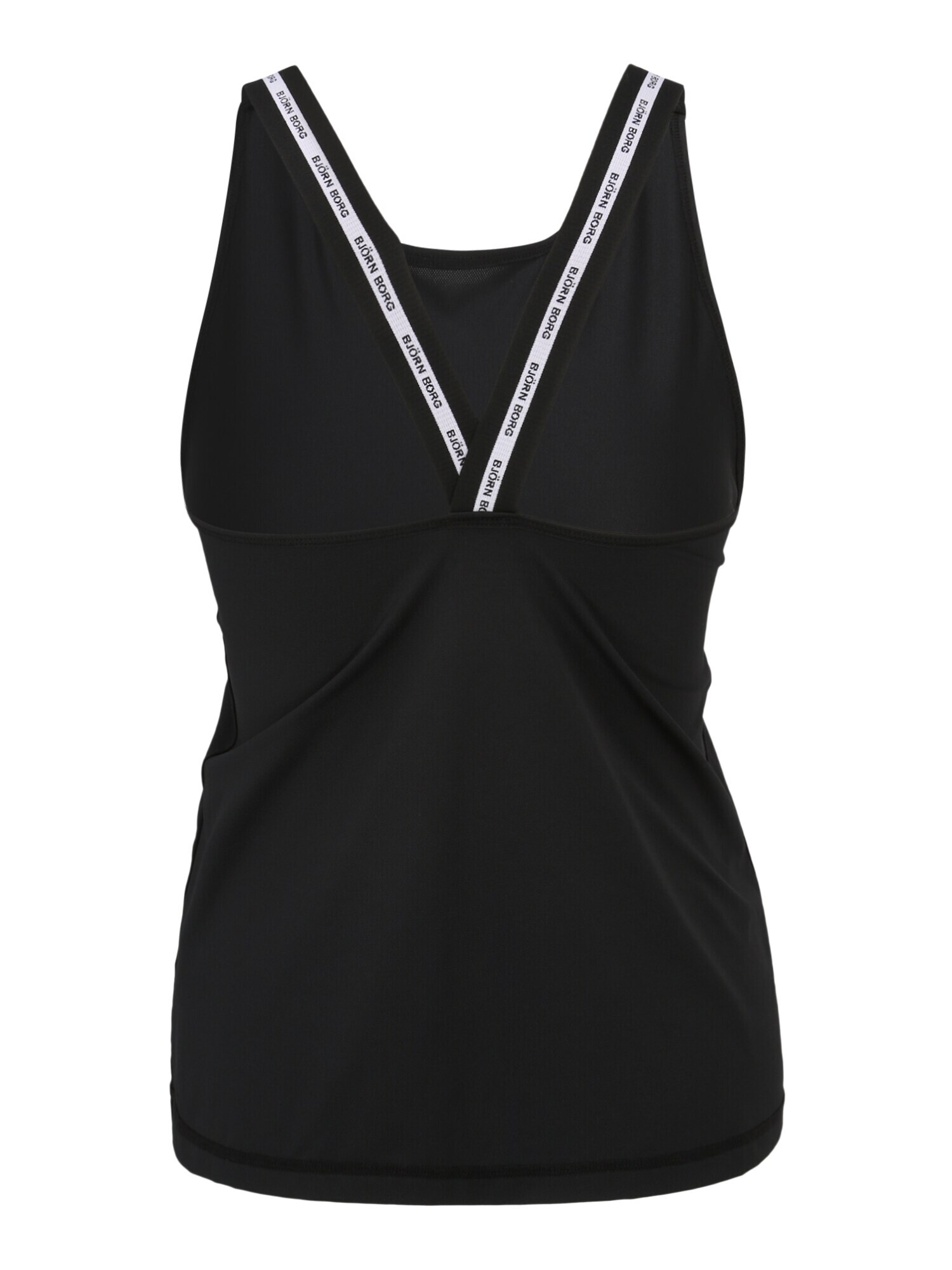 BJÖRN BORG Sport top negru / alb - Pled.ro