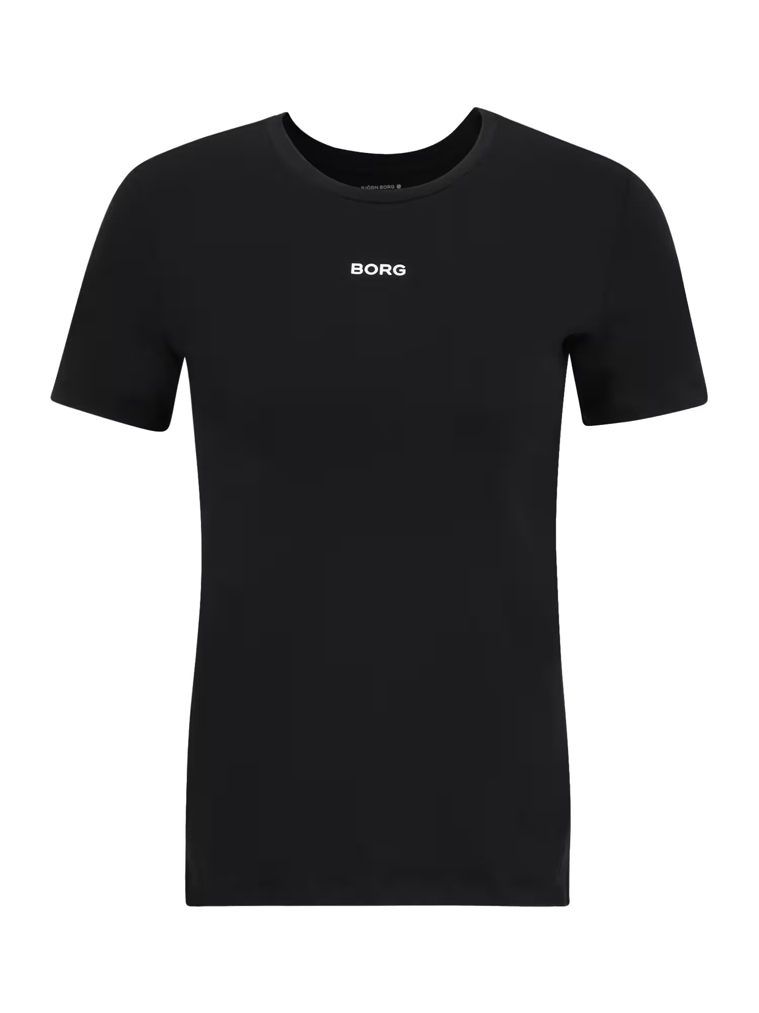 BJÖRN BORG Tricou funcțional negru / alb - Pled.ro