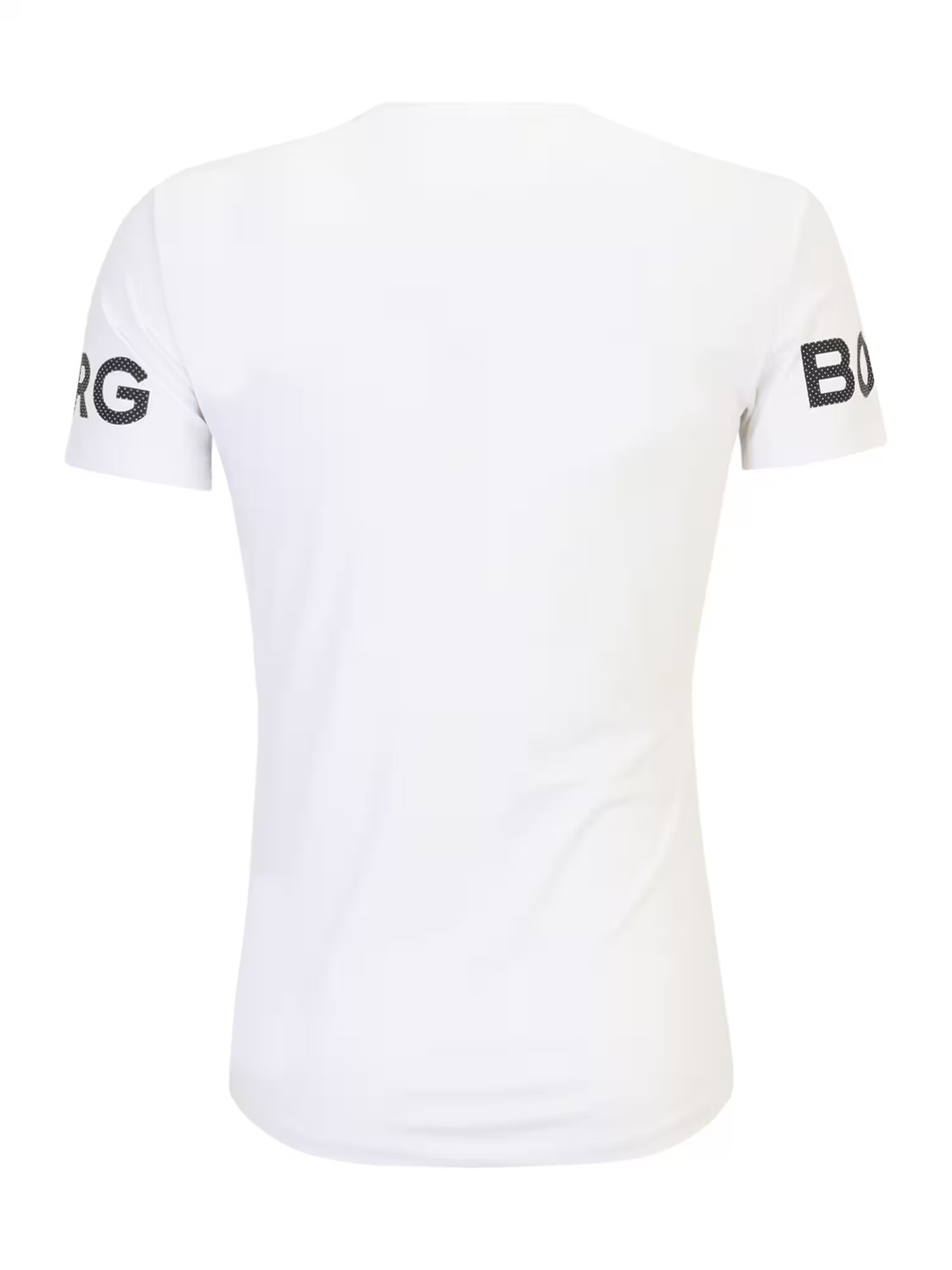 BJÖRN BORG Tricou funcțional negru / alb - Pled.ro