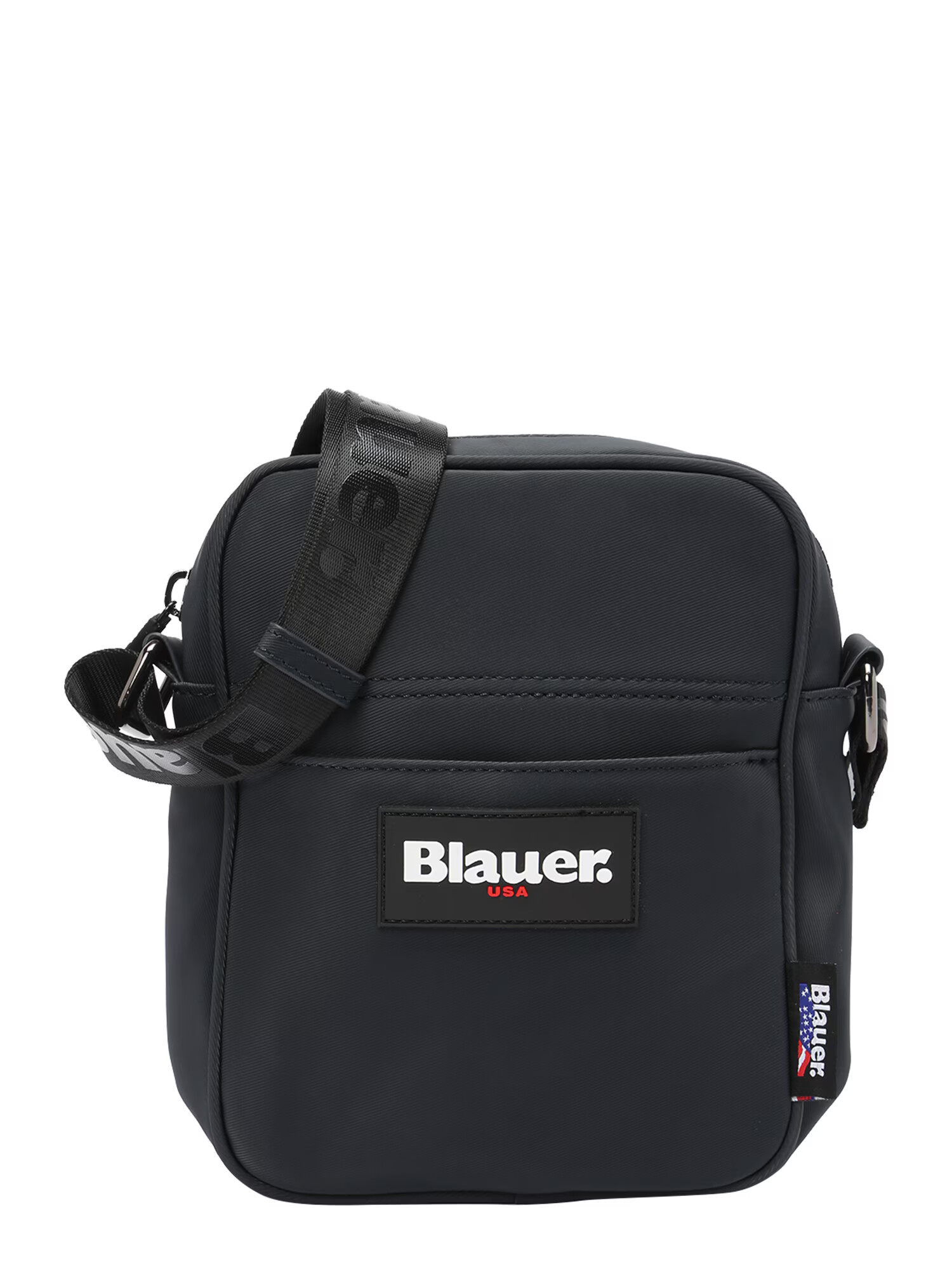 Blauer.USA Geantă de umăr bleumarin / roșu intens / negru / alb - Pled.ro