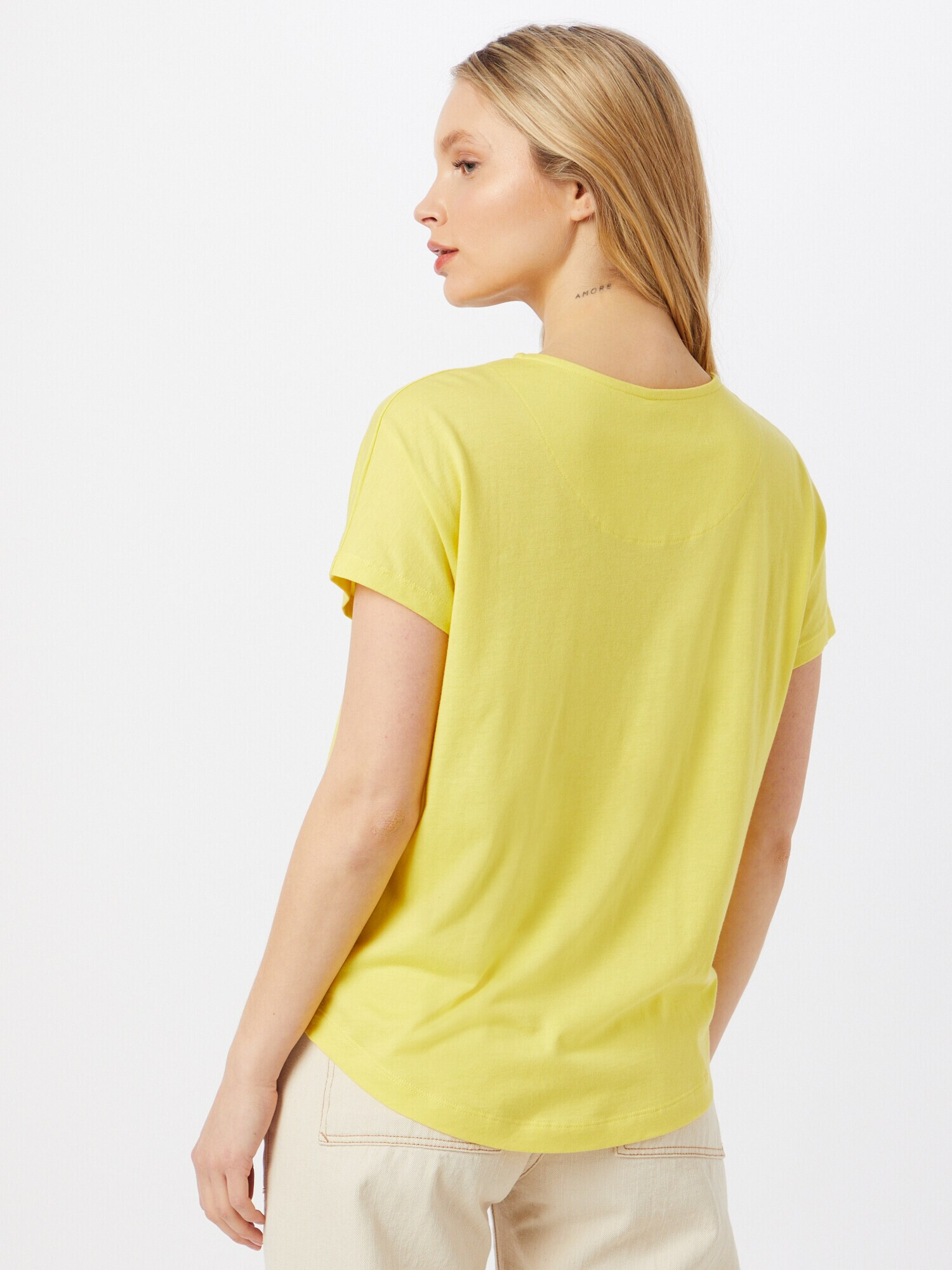 bleed clothing Tricou galben / mov pastel - Pled.ro