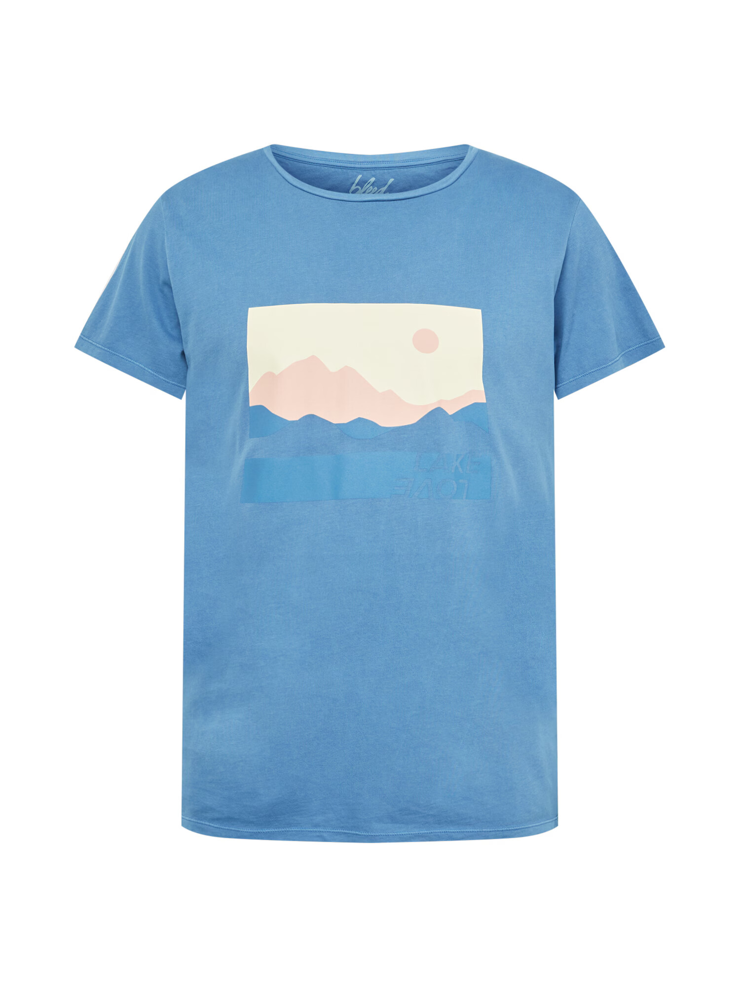 bleed clothing Tricou șampanie / albastru / roz pastel - Pled.ro