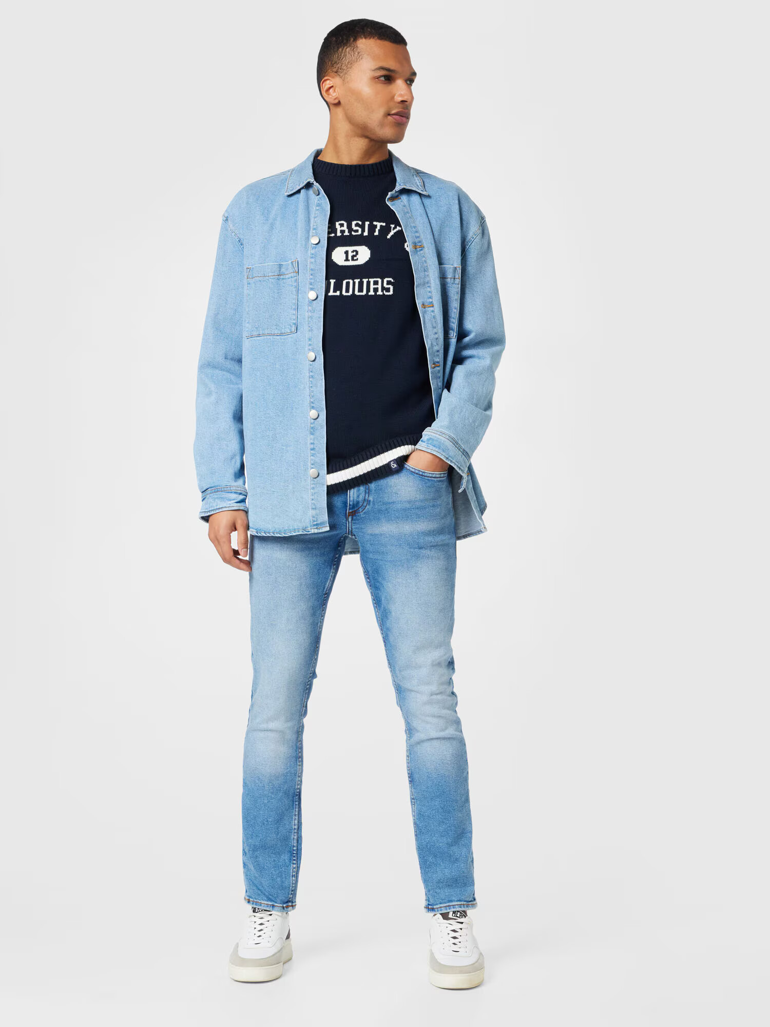 BLEND Jeans 'Blizzard' albastru denim - Pled.ro