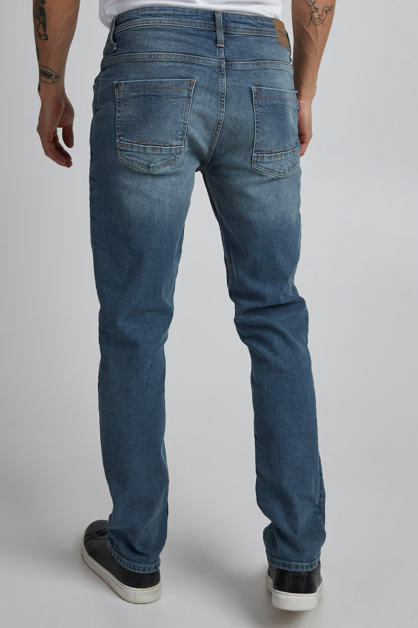 BLEND Jeans 'Twister' albastru denim / maro deschis - Pled.ro