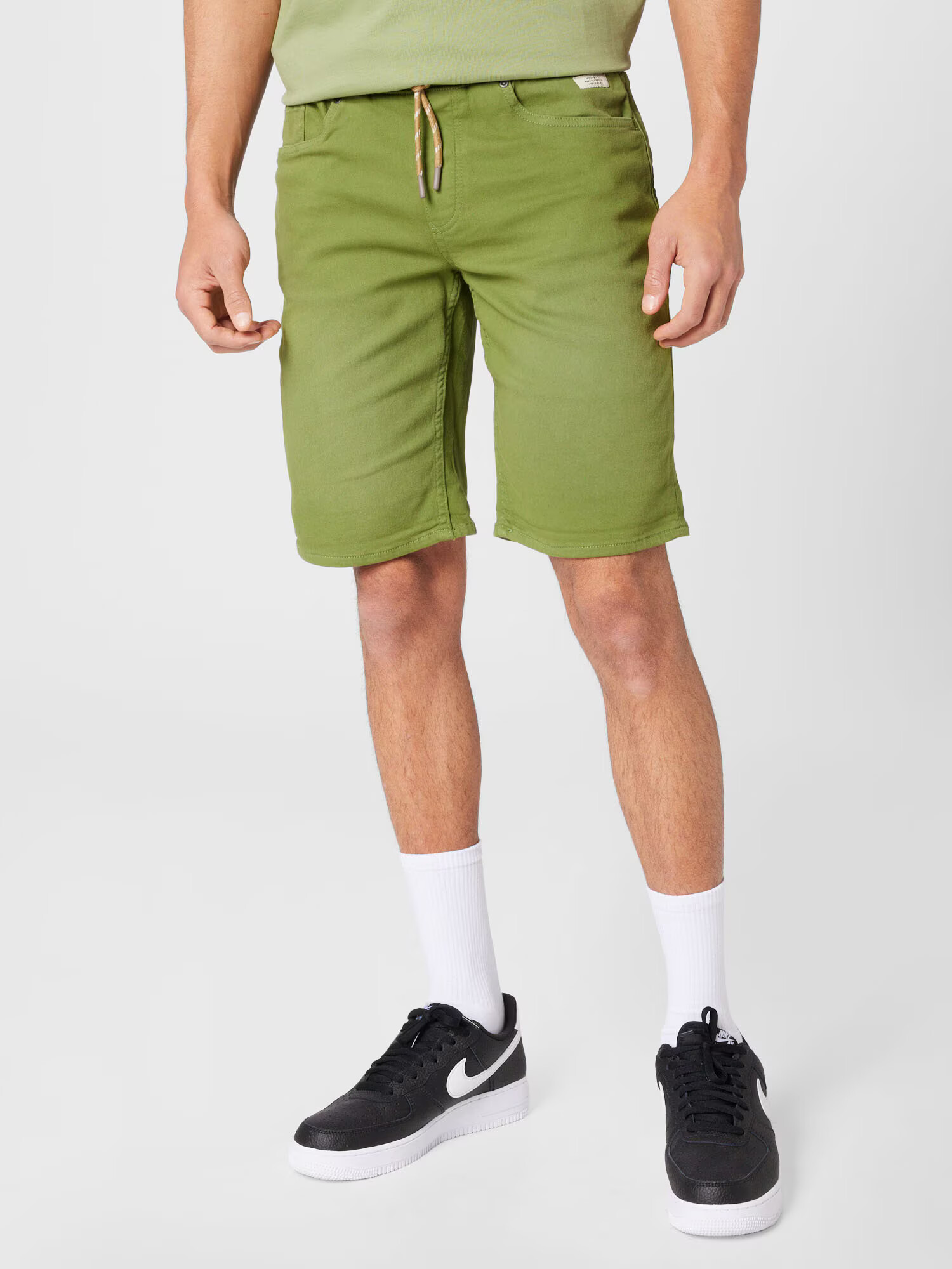 BLEND Pantaloni verde stuf - Pled.ro