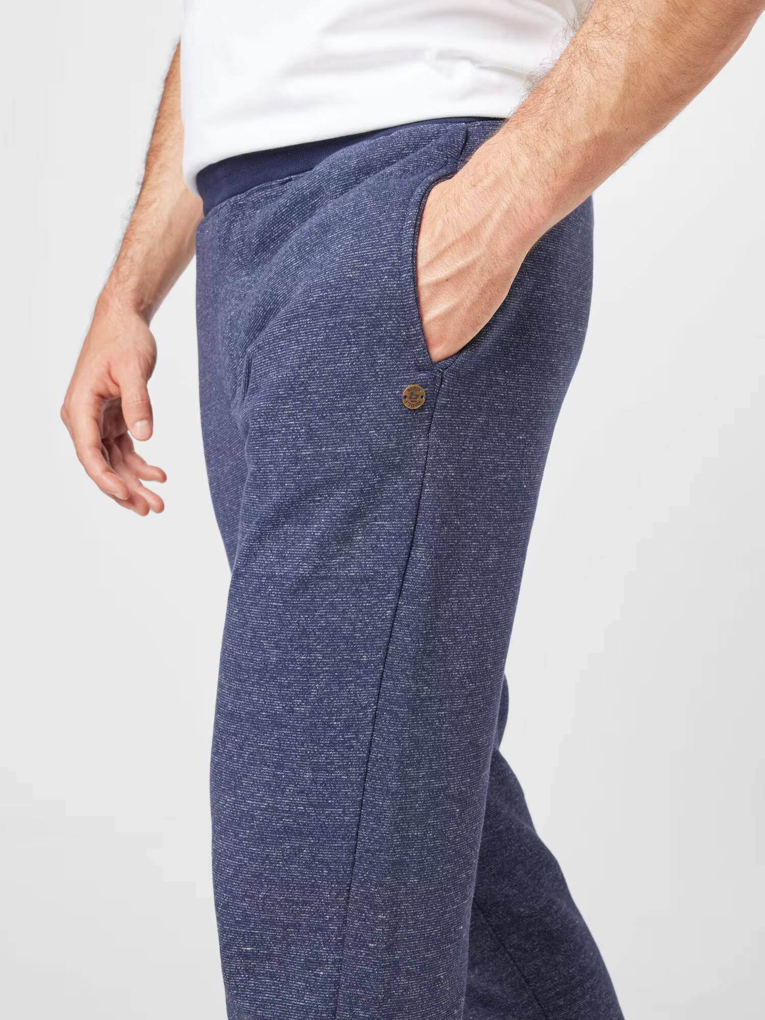 BLEND Pantaloni bleumarin / albastru amestec - Pled.ro