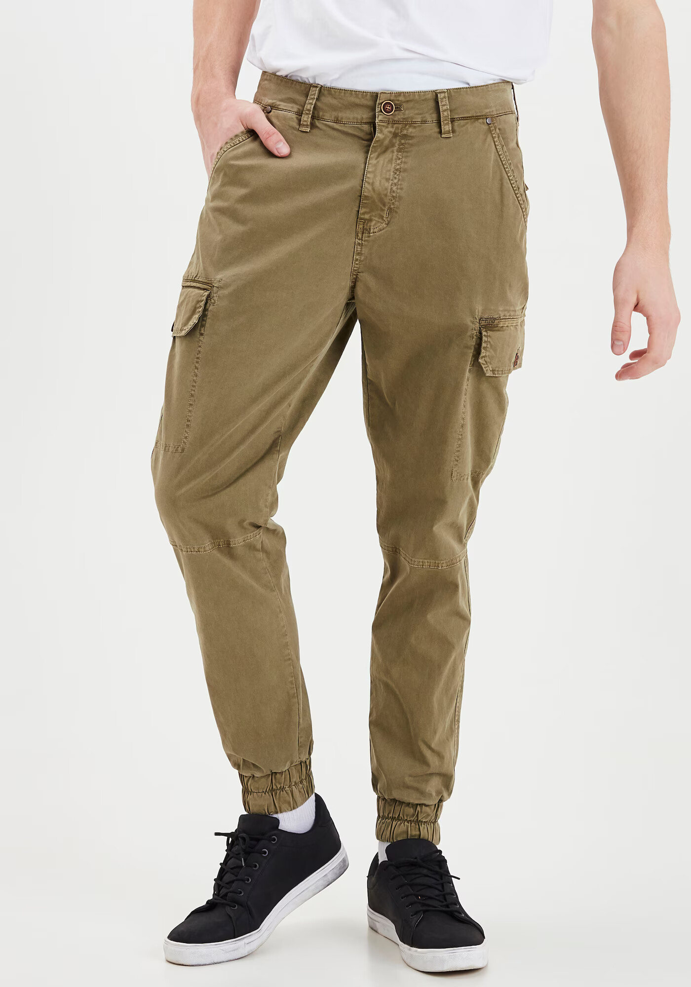 BLEND Pantaloni cu buzunare kaki - Pled.ro